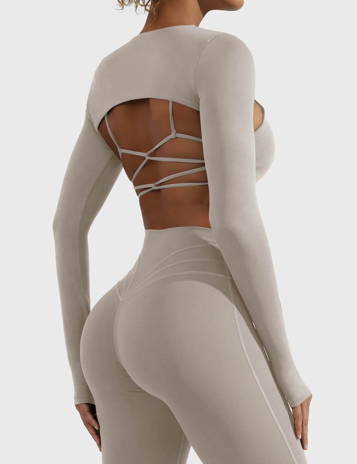 Yeoreo Crissy Long Sleeve Bolero Shrug