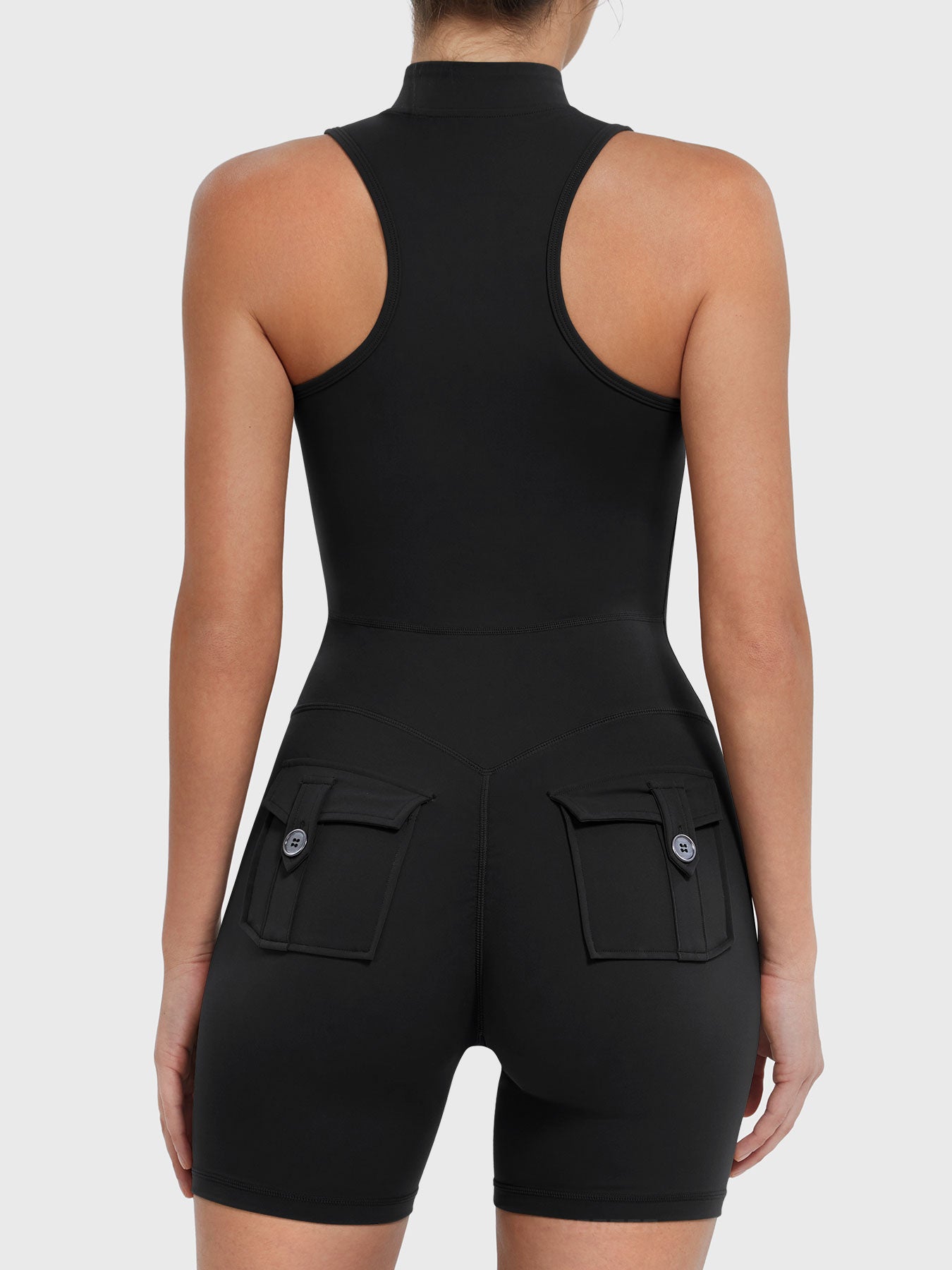 Yeoreo Samantha Cargo Romper with Pockets
