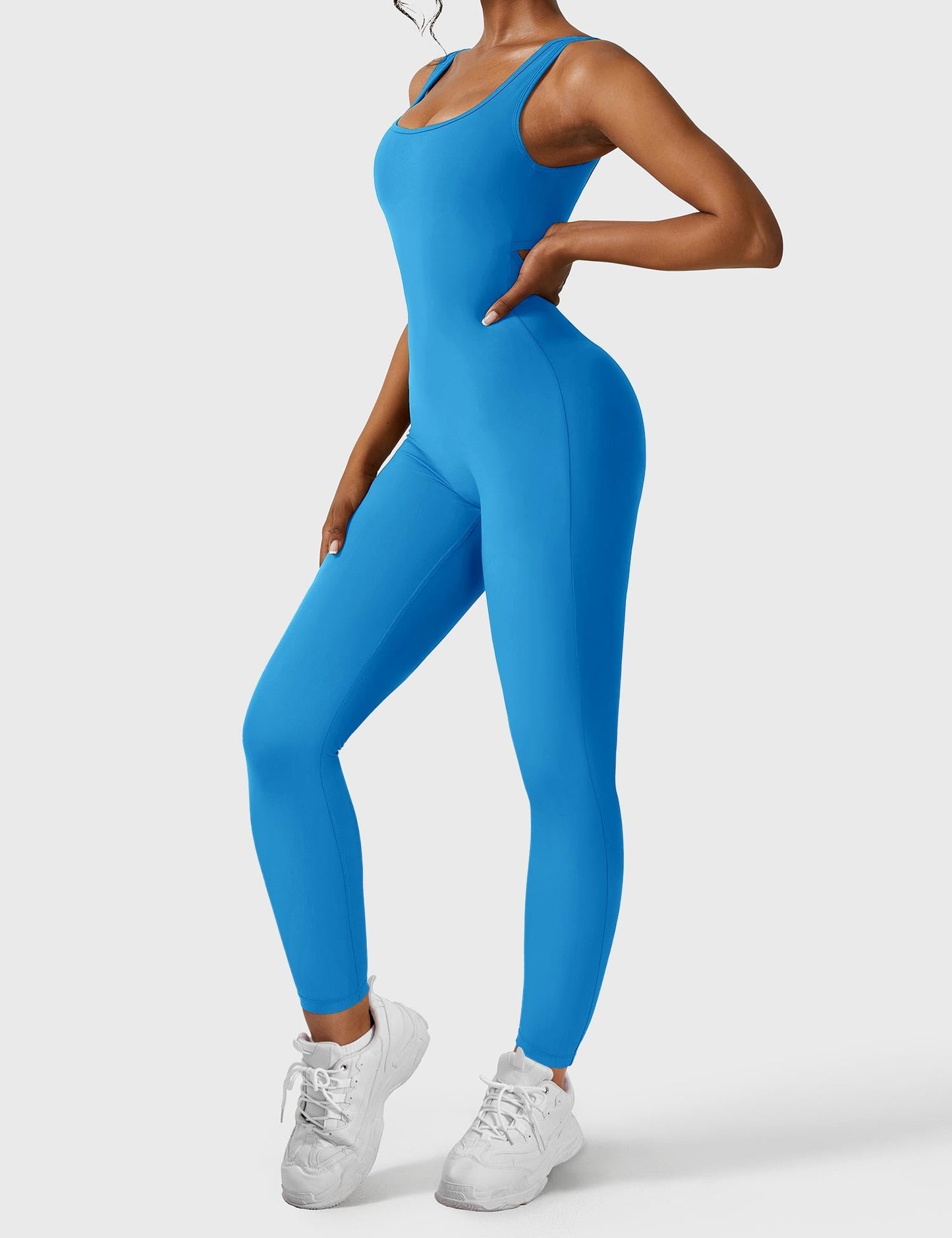 Yeoreo Lizvette V-Back Skinny Jumpsuit