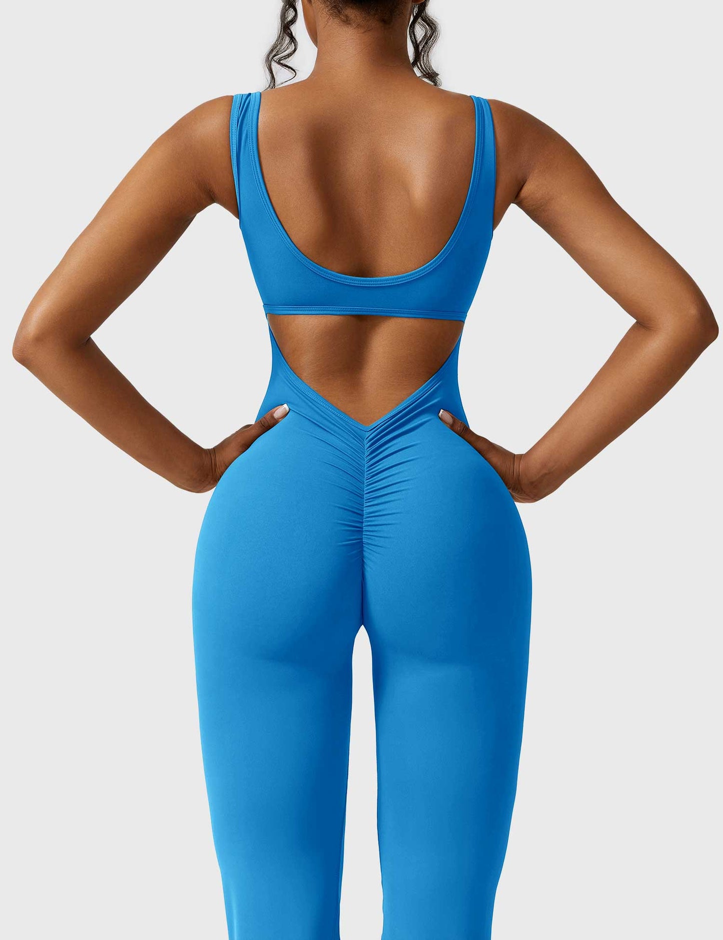 Yeoreo Lizvette V-Back Skinny Jumpsuit