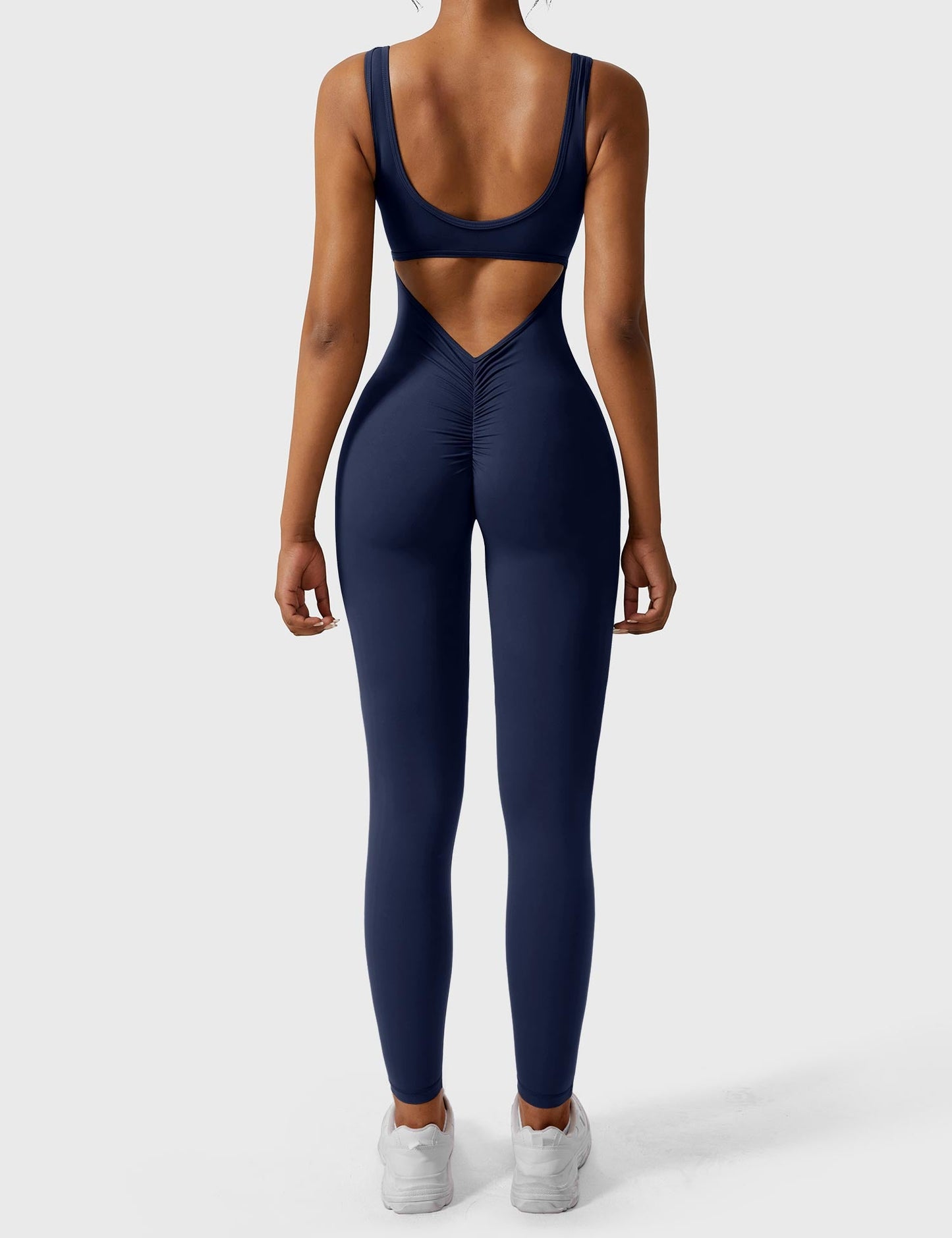 Yeoreo Lizvette V-Back Skinny Jumpsuit