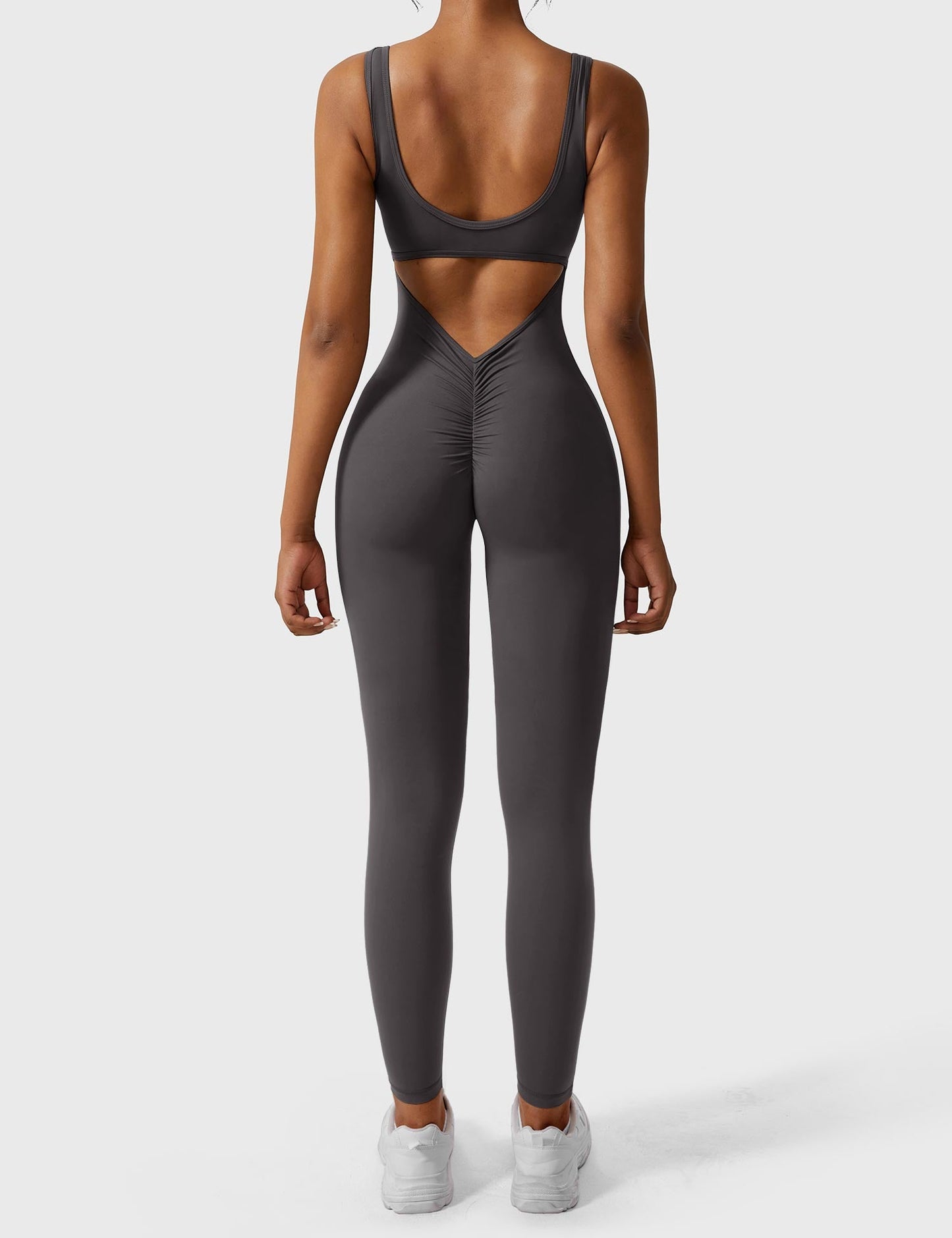 Yeoreo Lizvette V-Back Skinny Jumpsuit