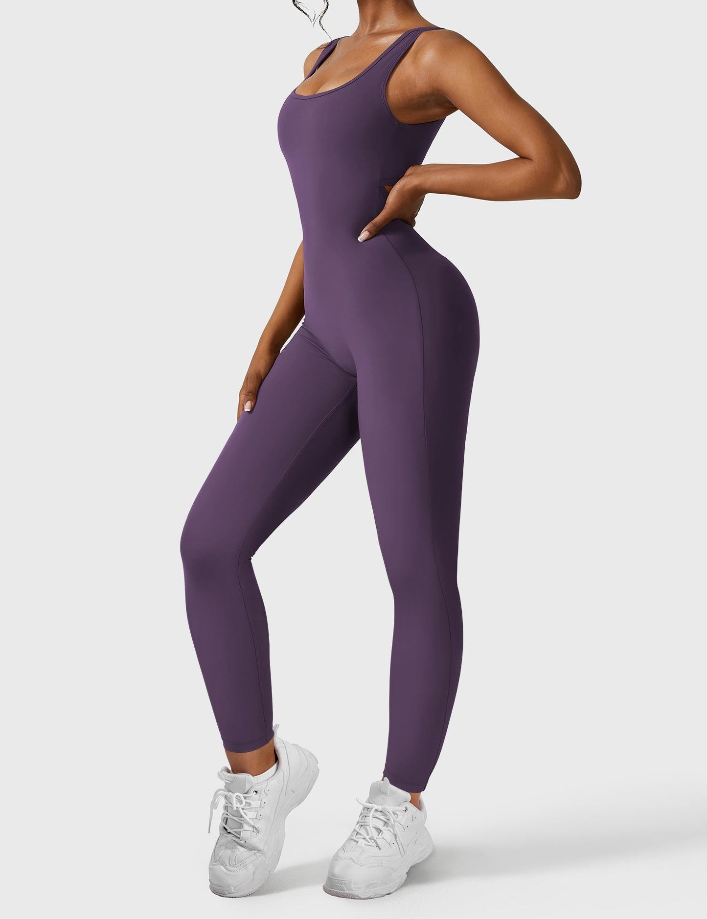 Yeoreo Lizvette V-Back Skinny Jumpsuit