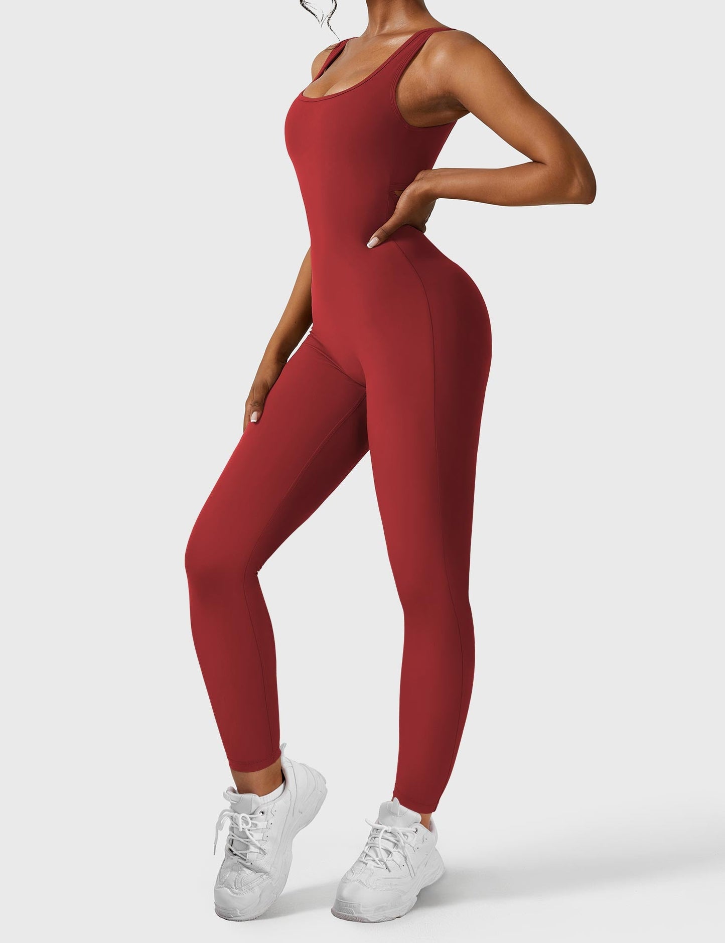 Yeoreo Lizvette V-Back Skinny Jumpsuit