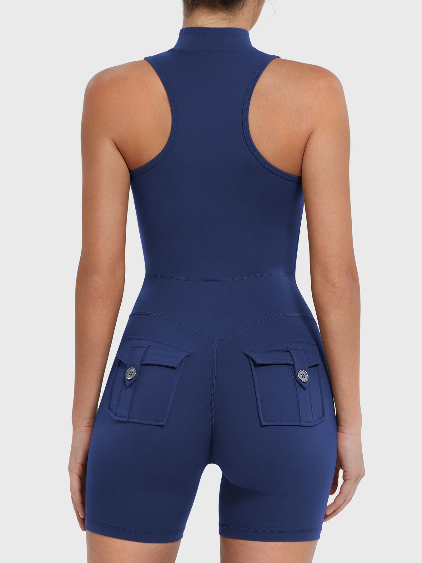 Yeoreo Samantha Cargo Romper with Pockets