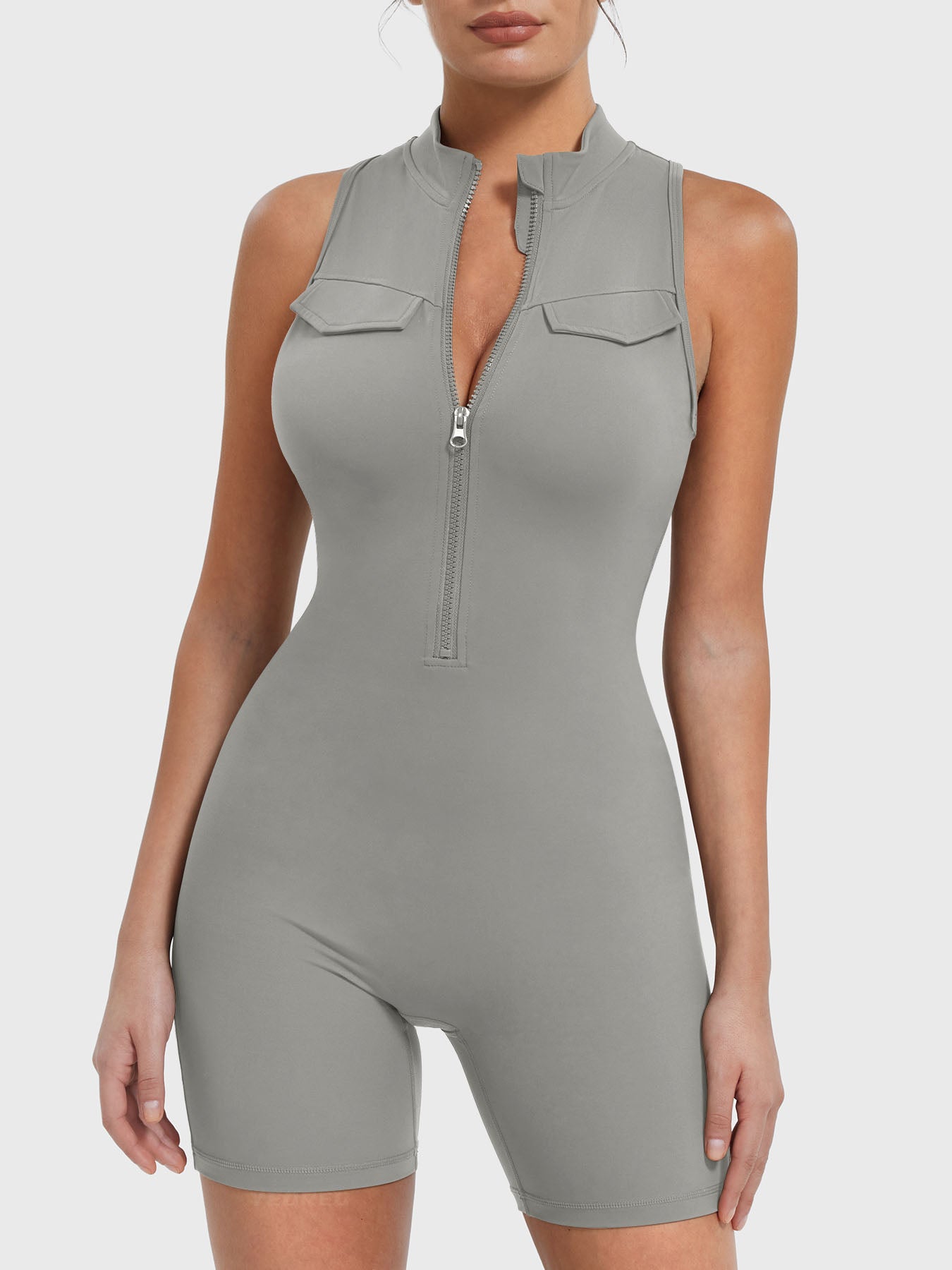 Yeoreo Samantha Cargo Romper with Pockets