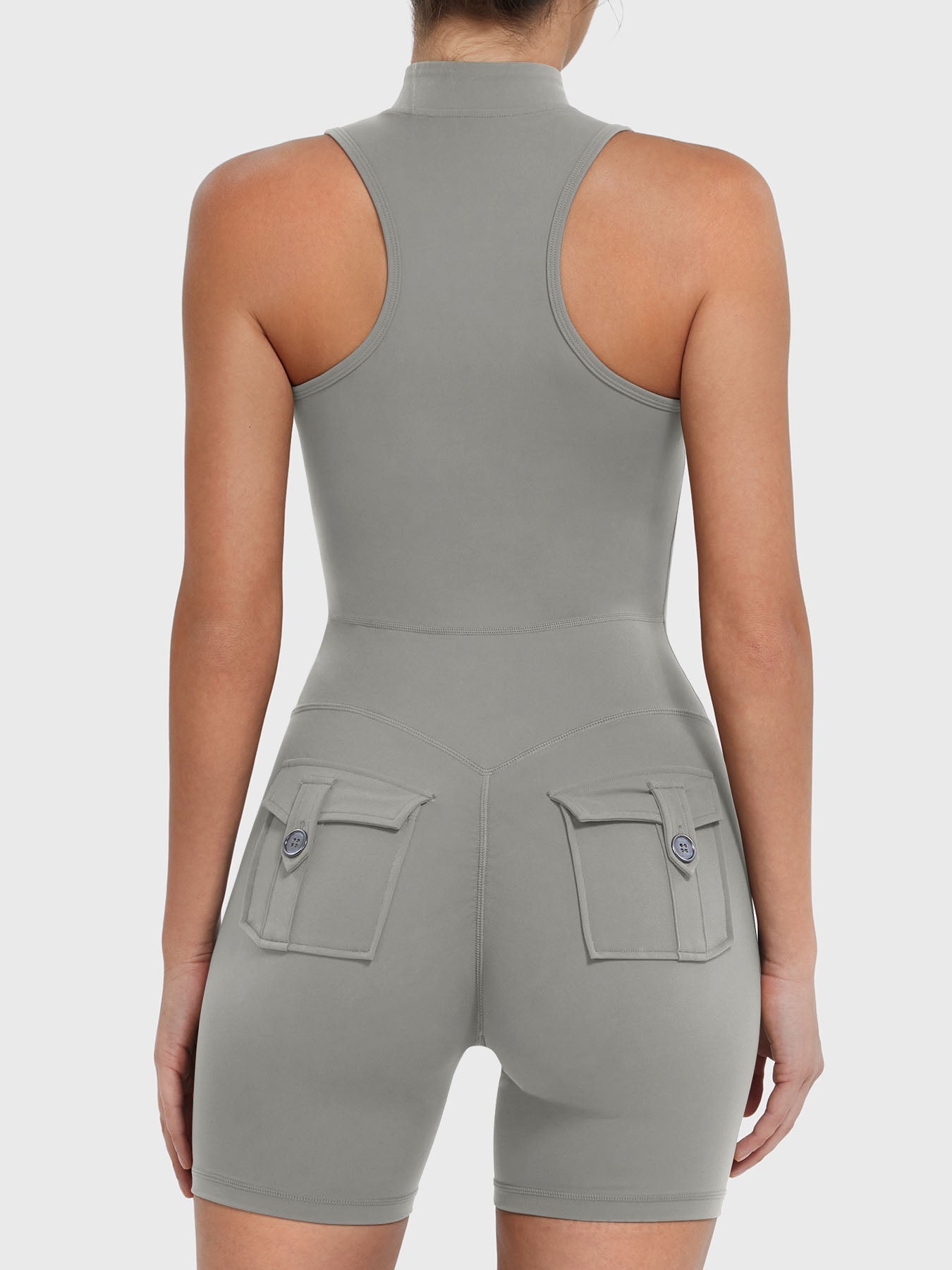 Yeoreo Samantha Cargo Romper with Pockets
