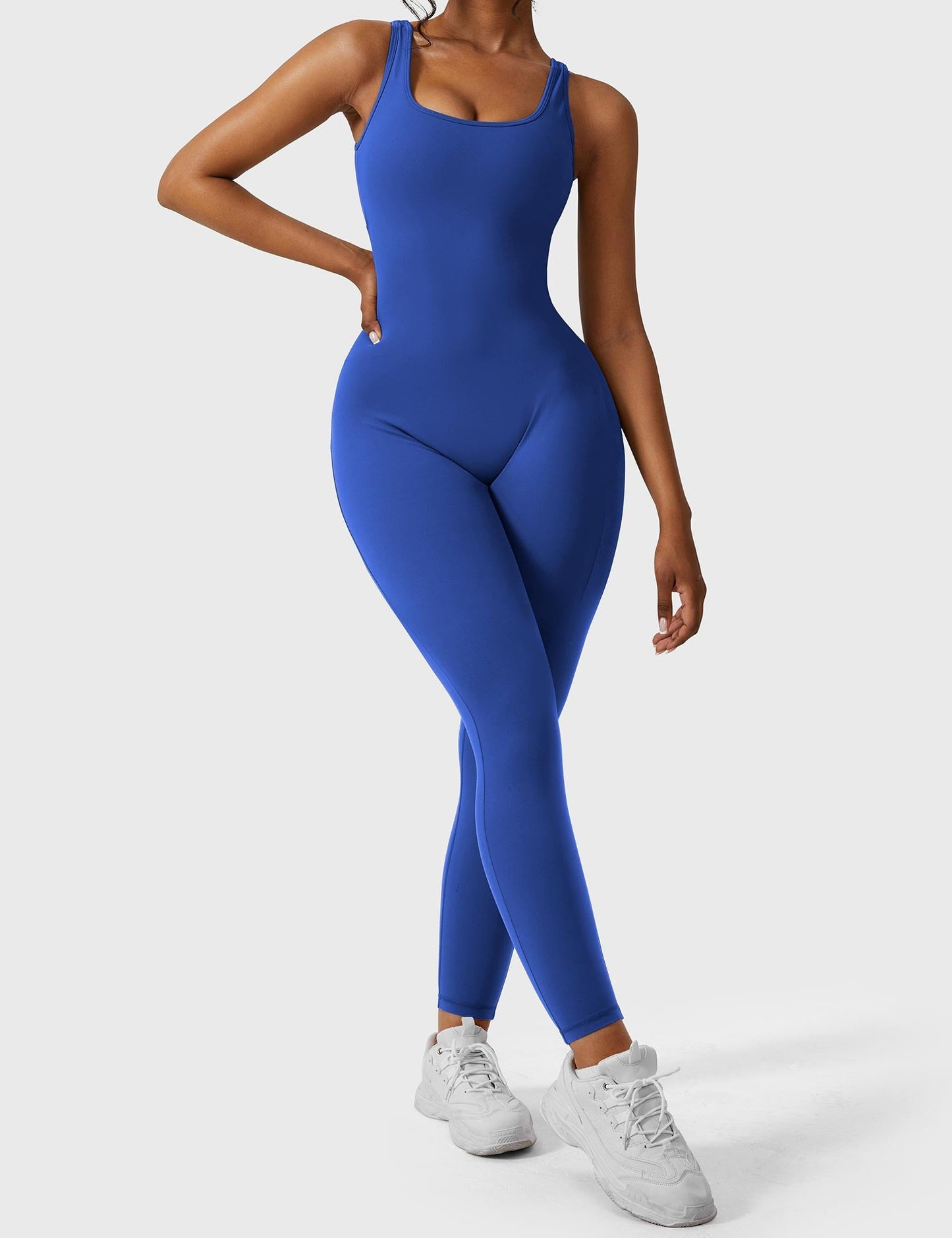 Yeoreo Lizvette V-Back Skinny Jumpsuit