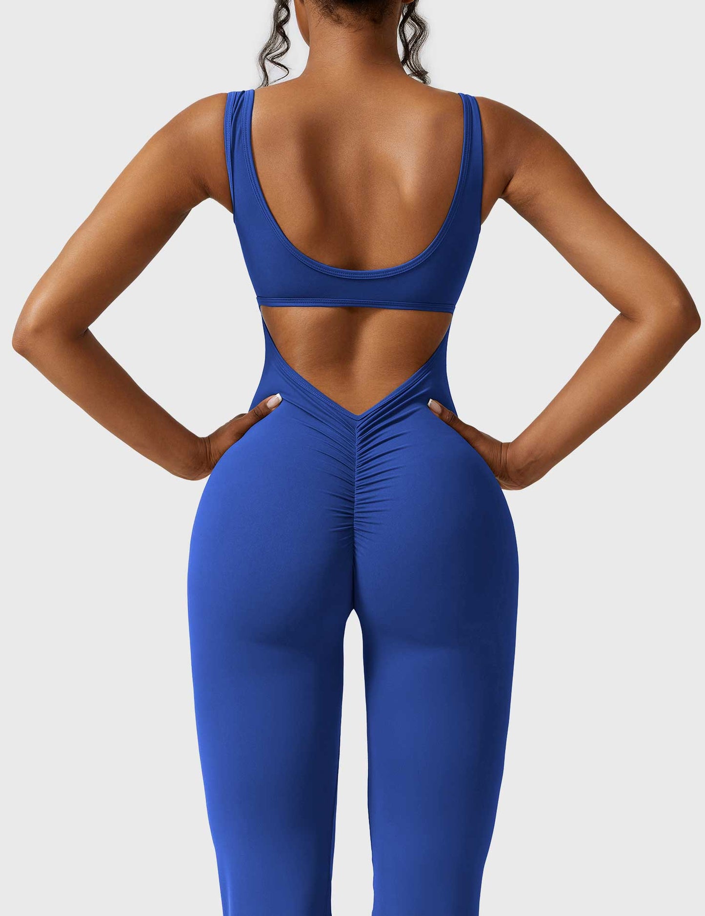 Yeoreo Lizvette V-Back Skinny Jumpsuit