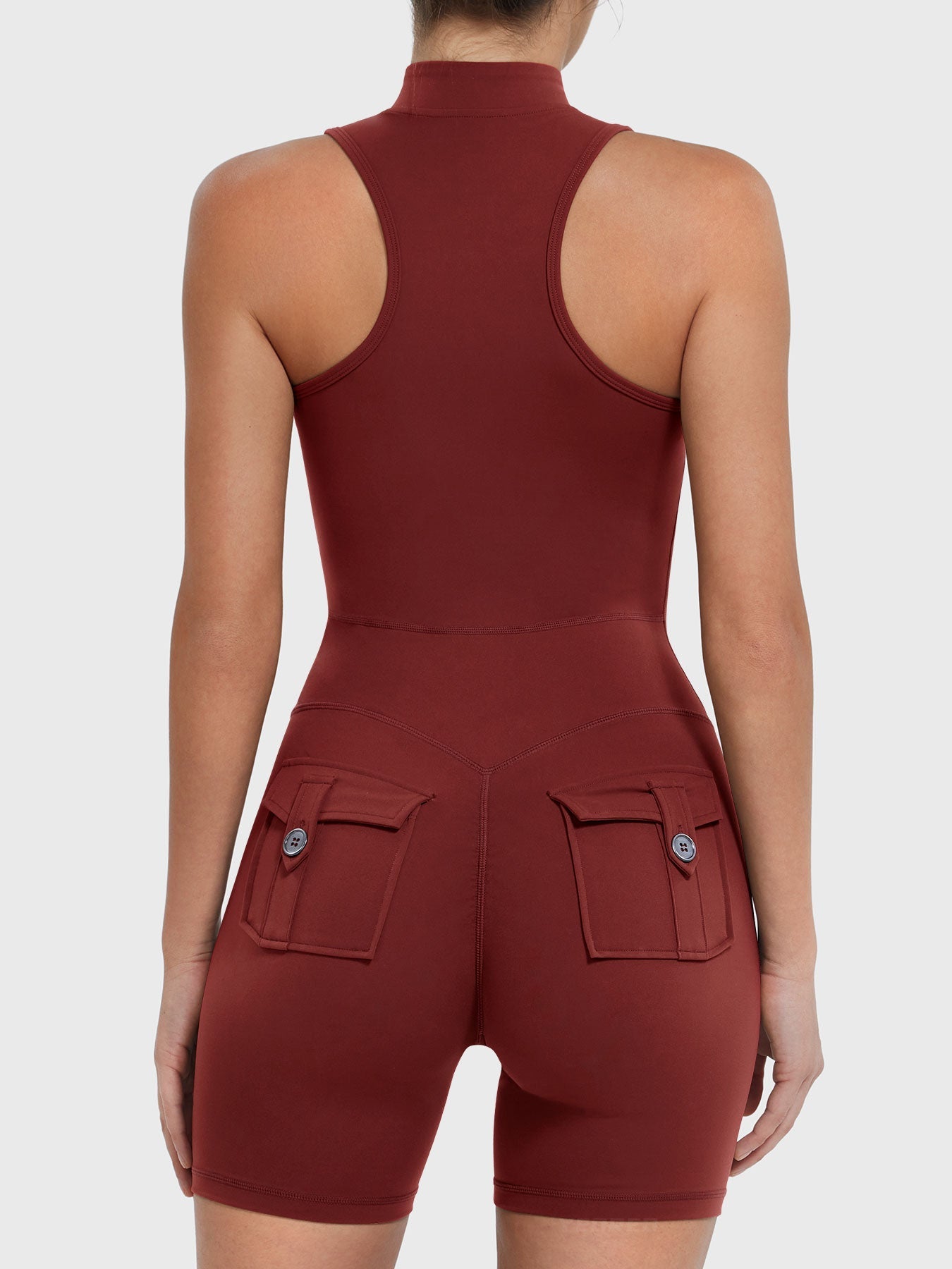 Yeoreo Samantha Cargo Romper with Pockets
