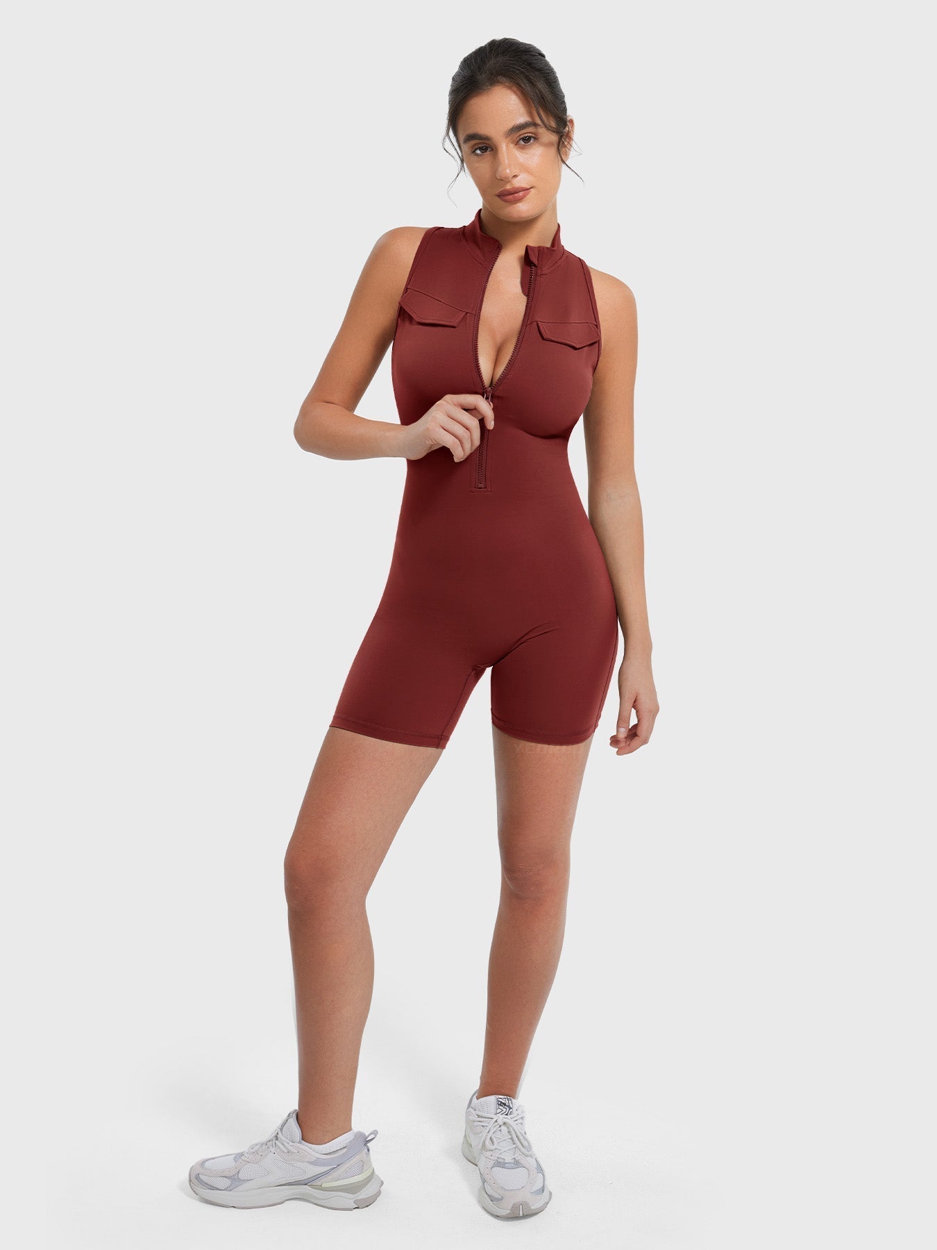 Yeoreo Samantha Cargo Romper with Pockets