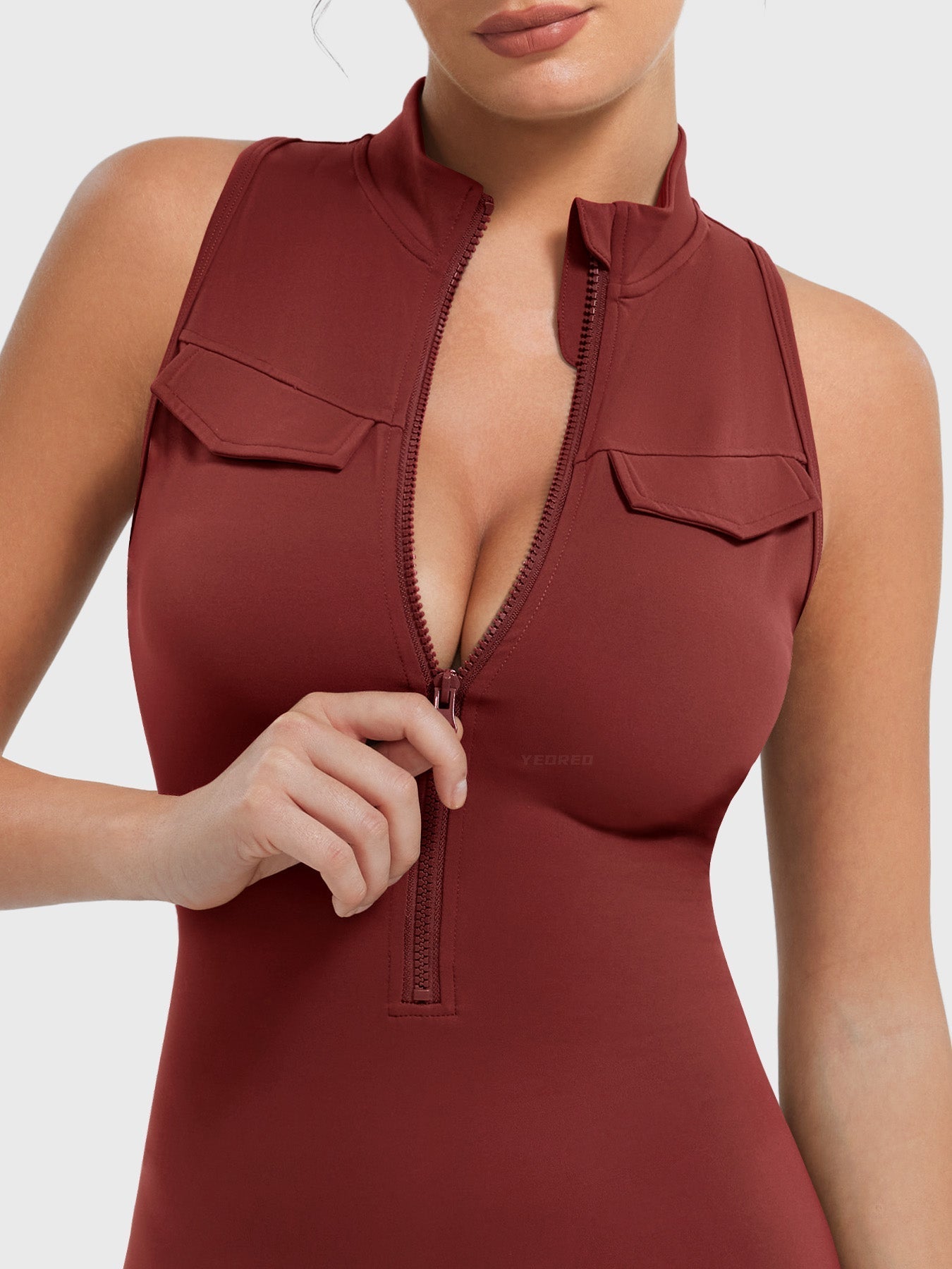Yeoreo Samantha Cargo Romper with Pockets