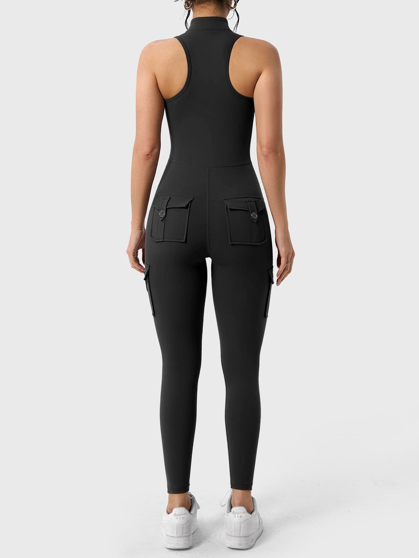 Yeoreo Samantha Cargo Jumpsuits with Pockets