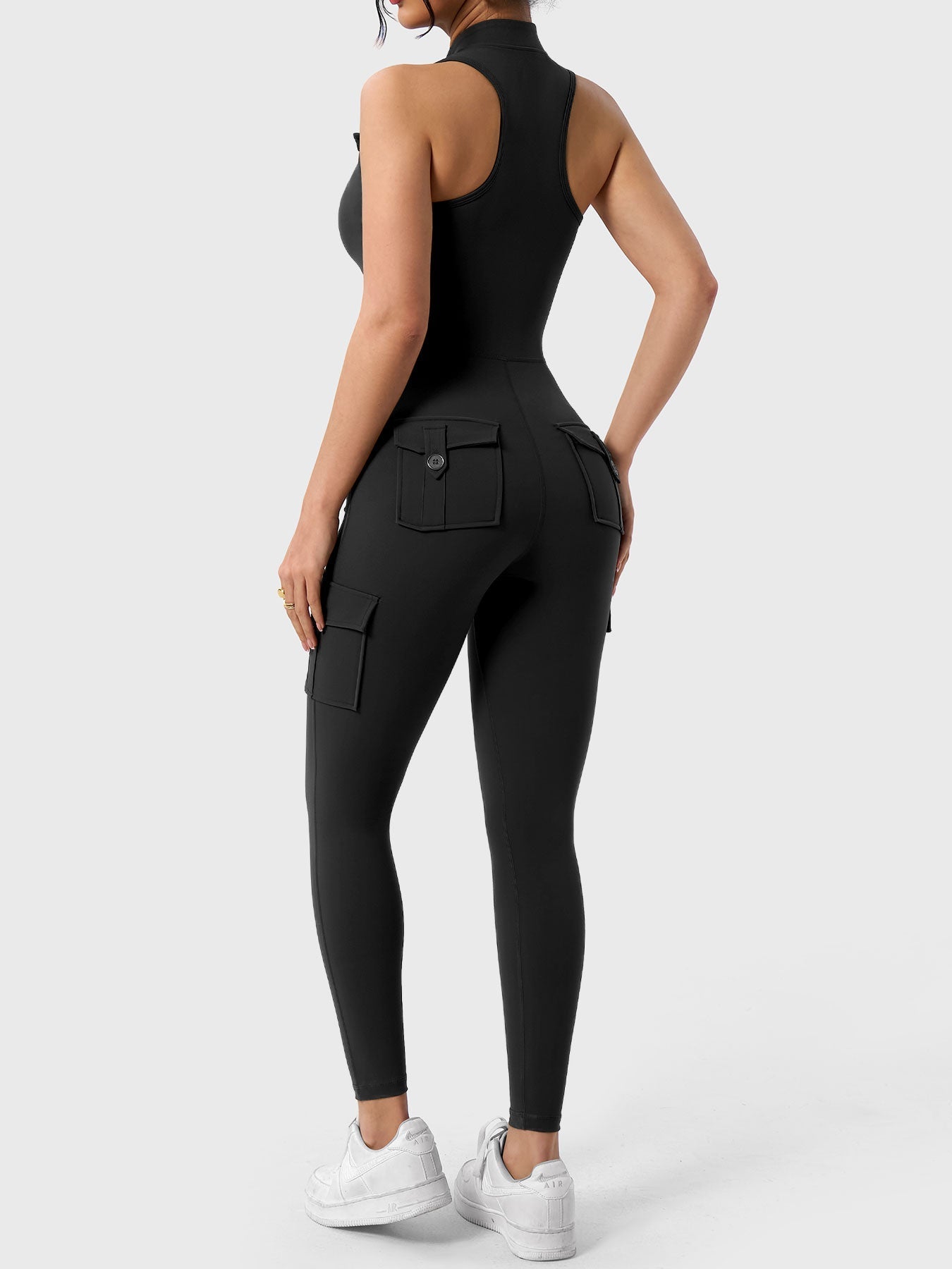 Yeoreo Samantha Cargo Jumpsuits with Pockets