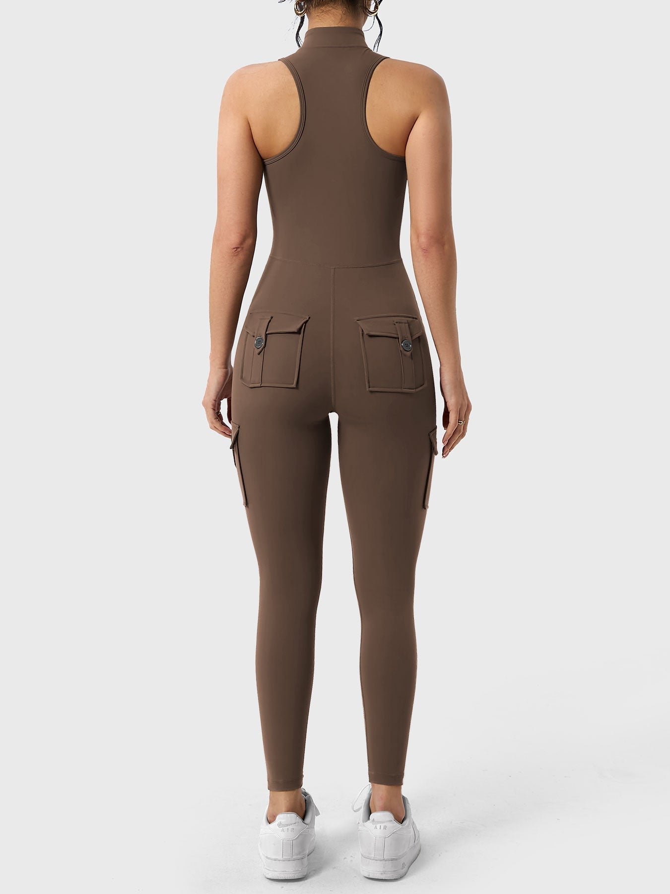 Yeoreo Samantha Cargo Jumpsuits with Pockets