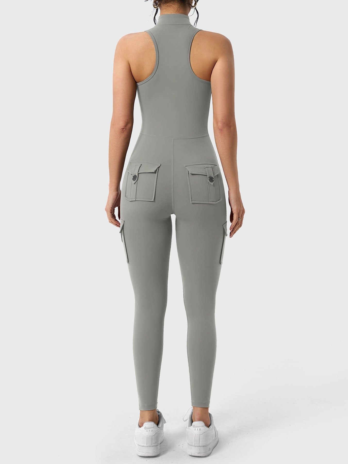 Yeoreo Samantha Cargo Jumpsuits with Pockets