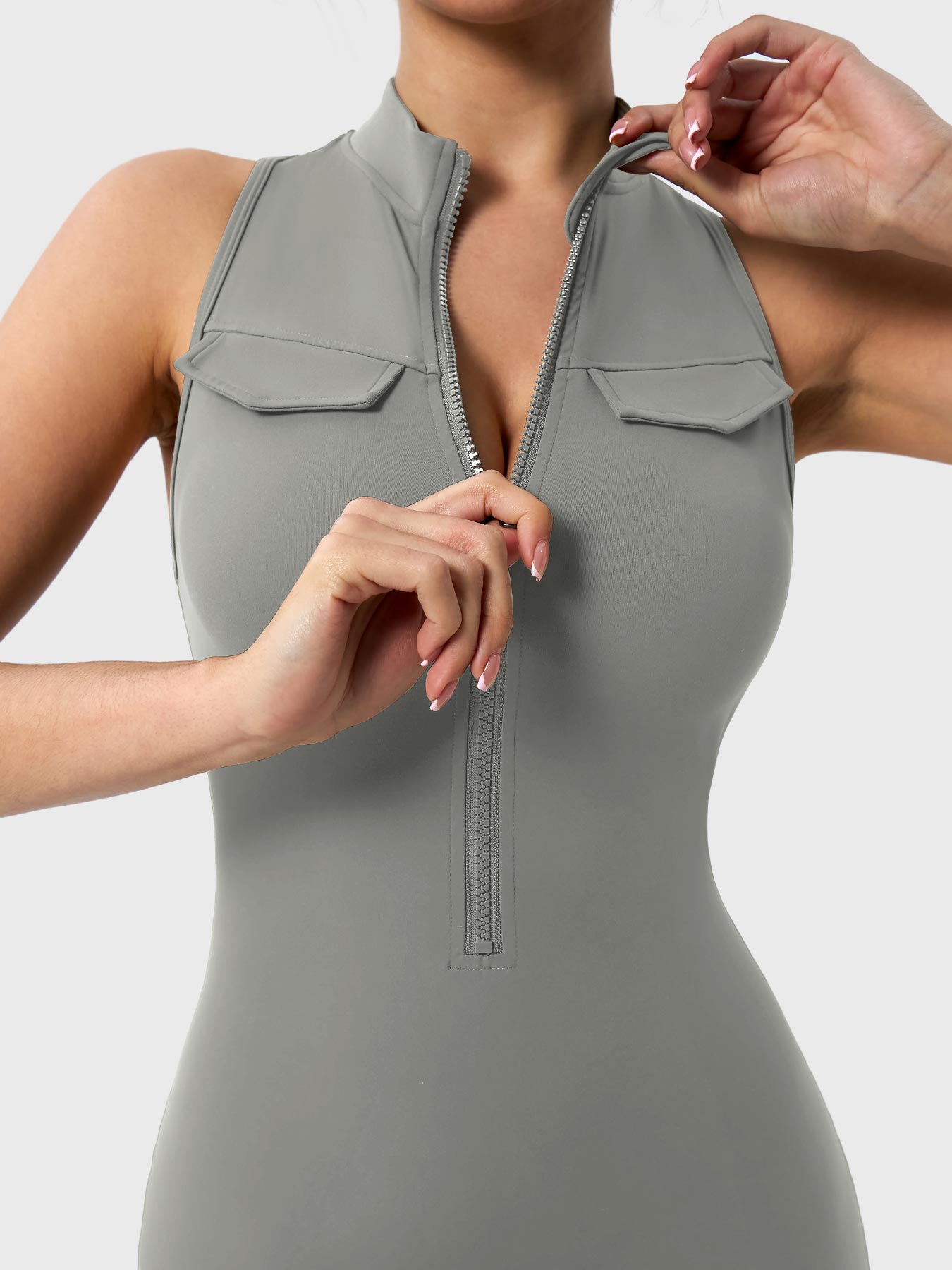 Yeoreo Samantha Cargo Jumpsuits with Pockets