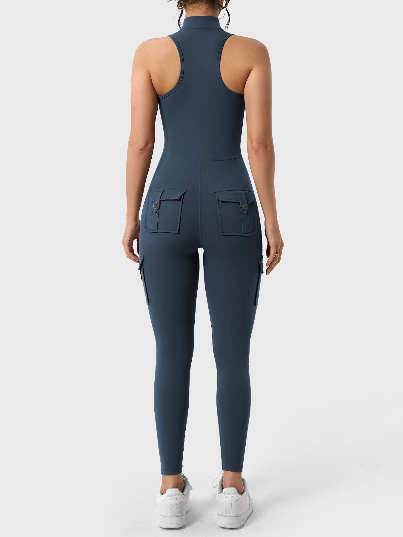 Yeoreo Samantha Cargo Jumpsuits with Pockets