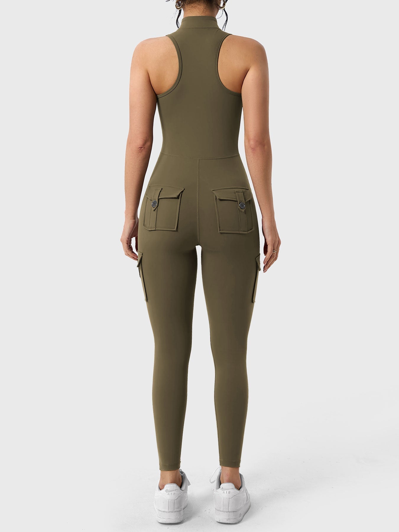 Yeoreo Samantha Cargo Jumpsuits with Pockets