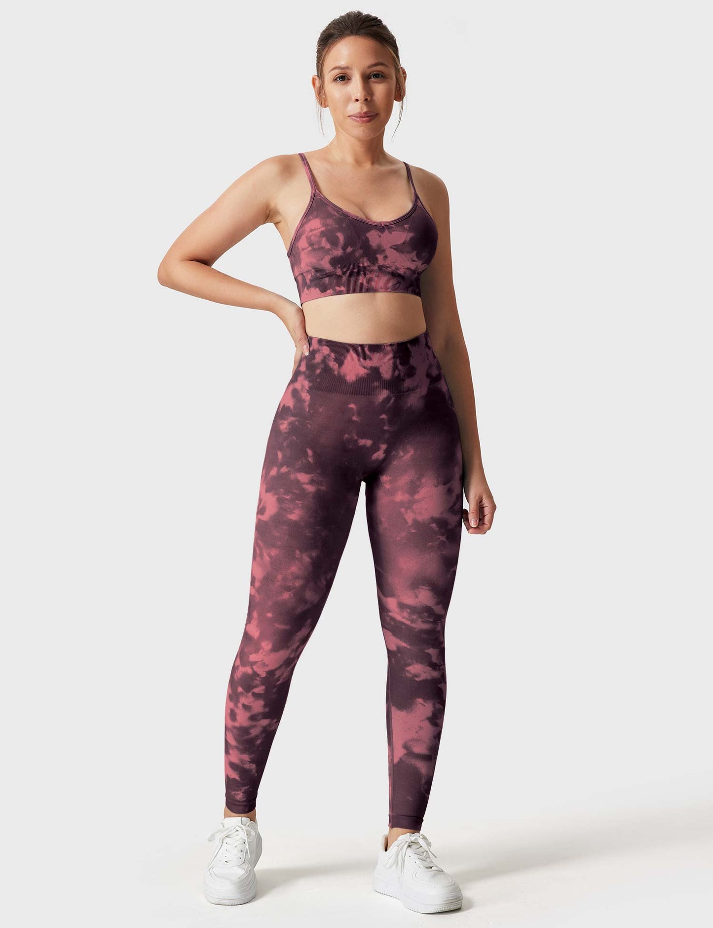Yeoreo Seamless Print Jada Leggings/ Shorts/ Bras