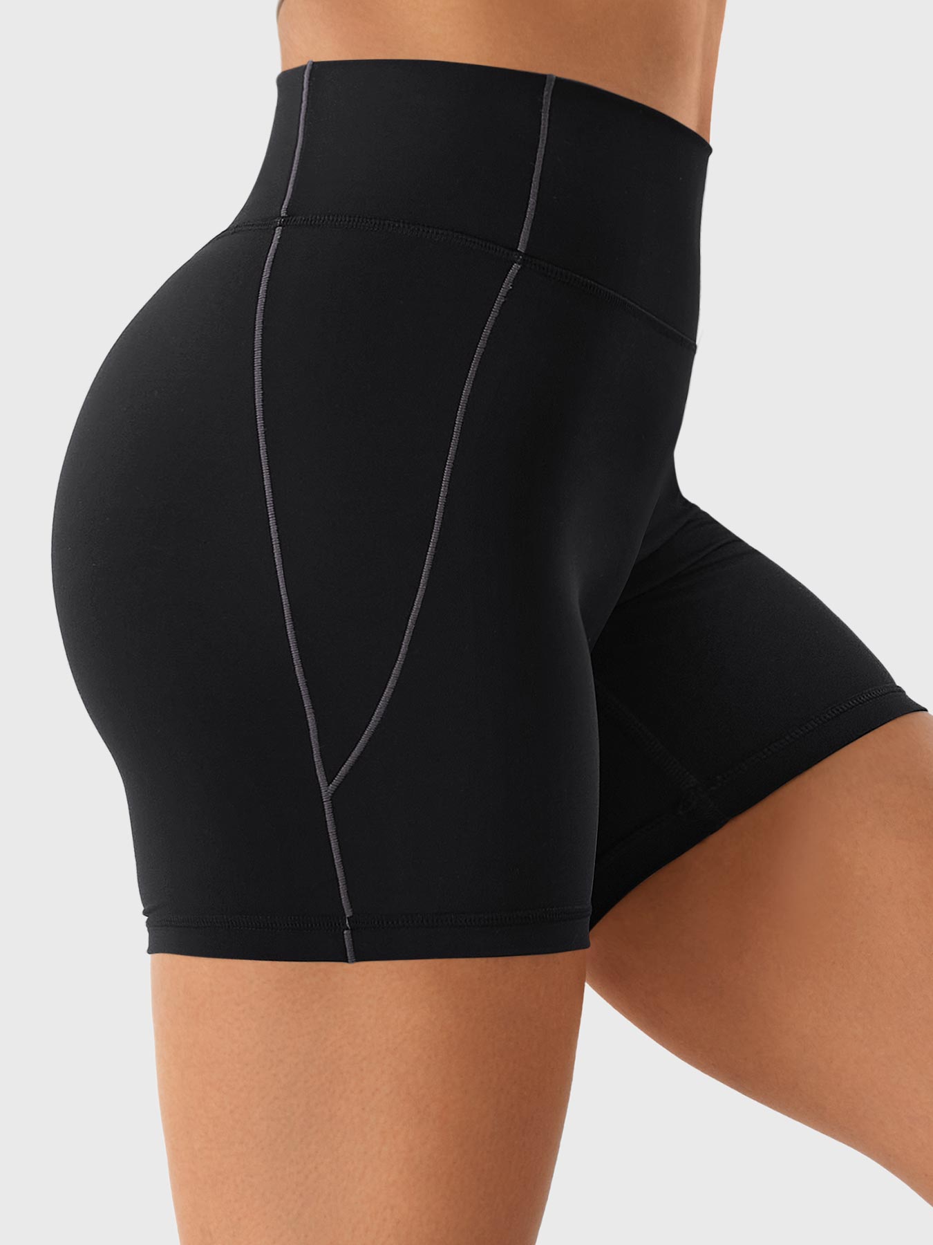 Yeoreo Clementine Zip Crop & Shorts Active Sets