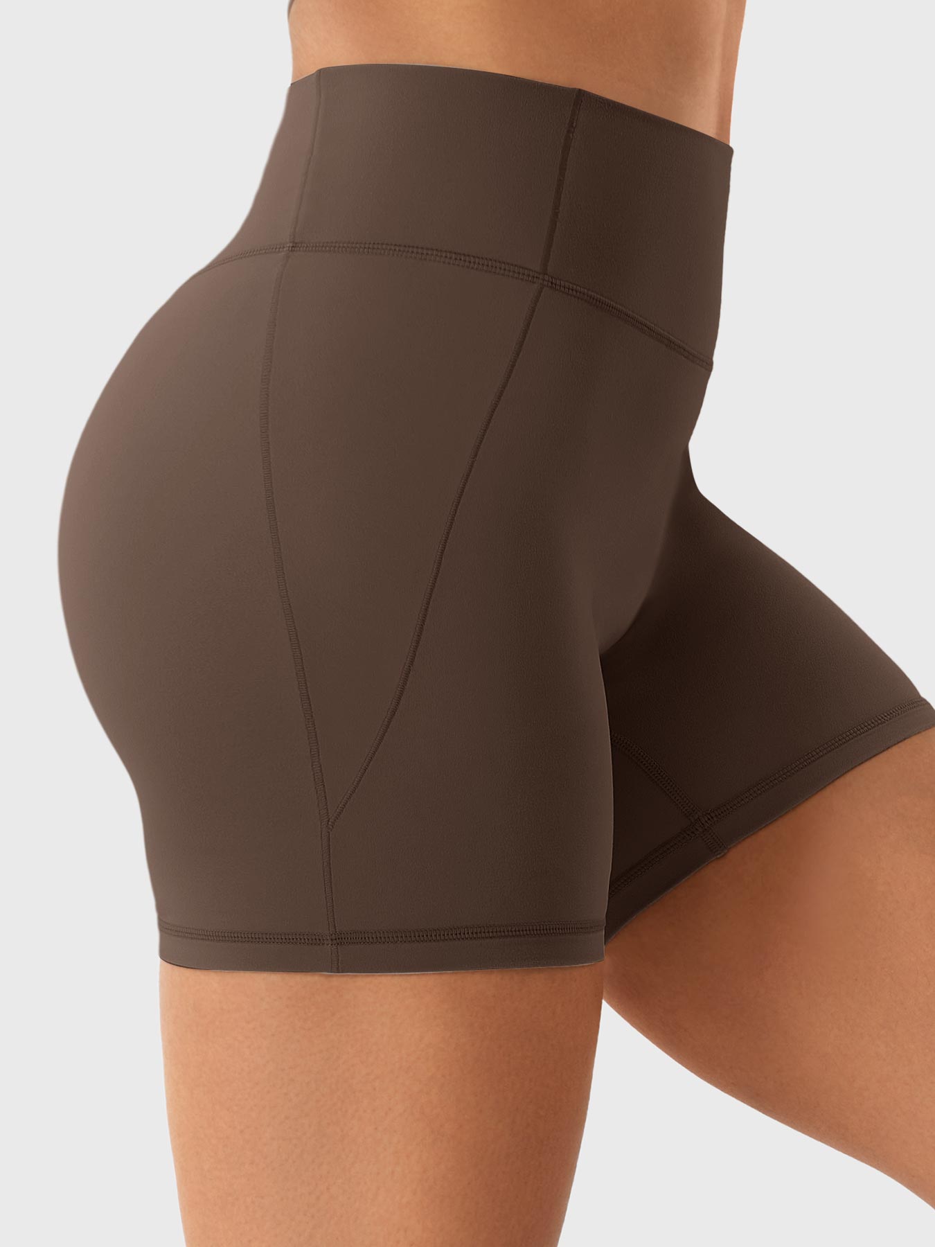Yeoreo Clementine Zip Crop & Shorts Active Sets