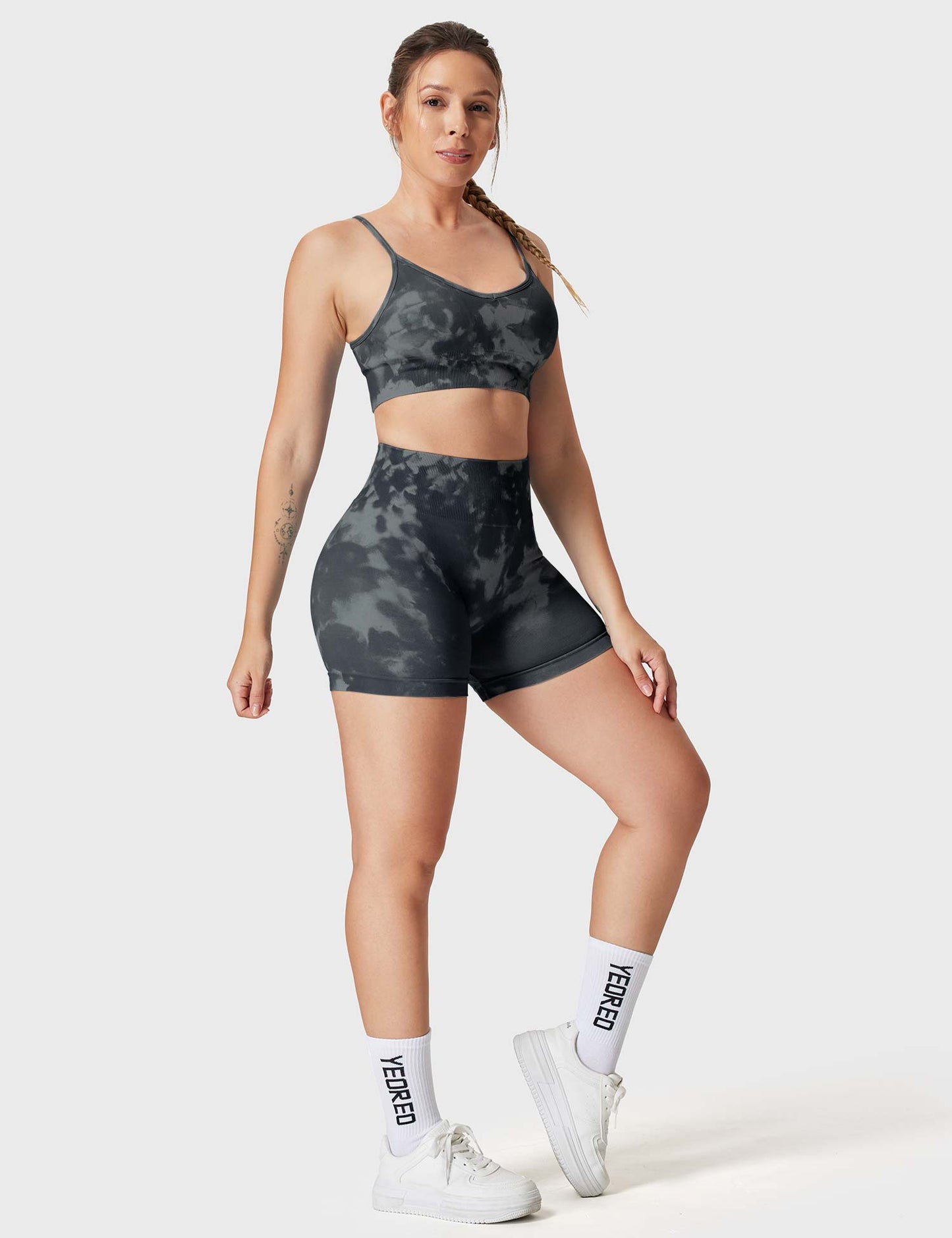 Yeoreo Seamless Print Jada Leggings/ Shorts/ Bras