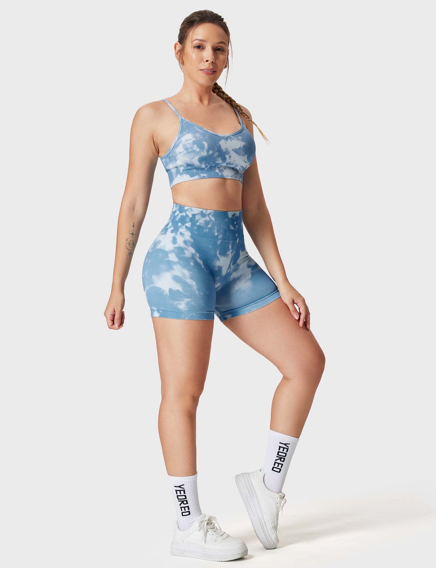 Yeoreo Seamless Print Jada Leggings/ Shorts/ Bras
