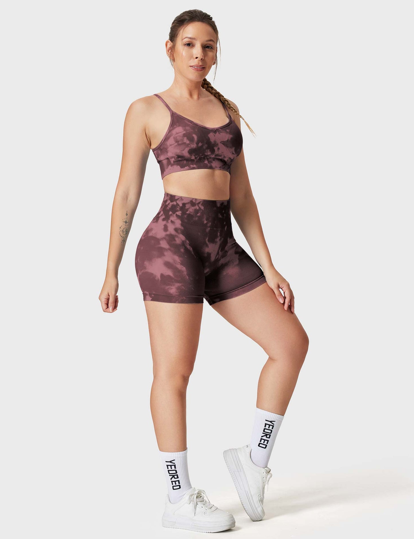 Yeoreo Seamless Print Jada Shorts