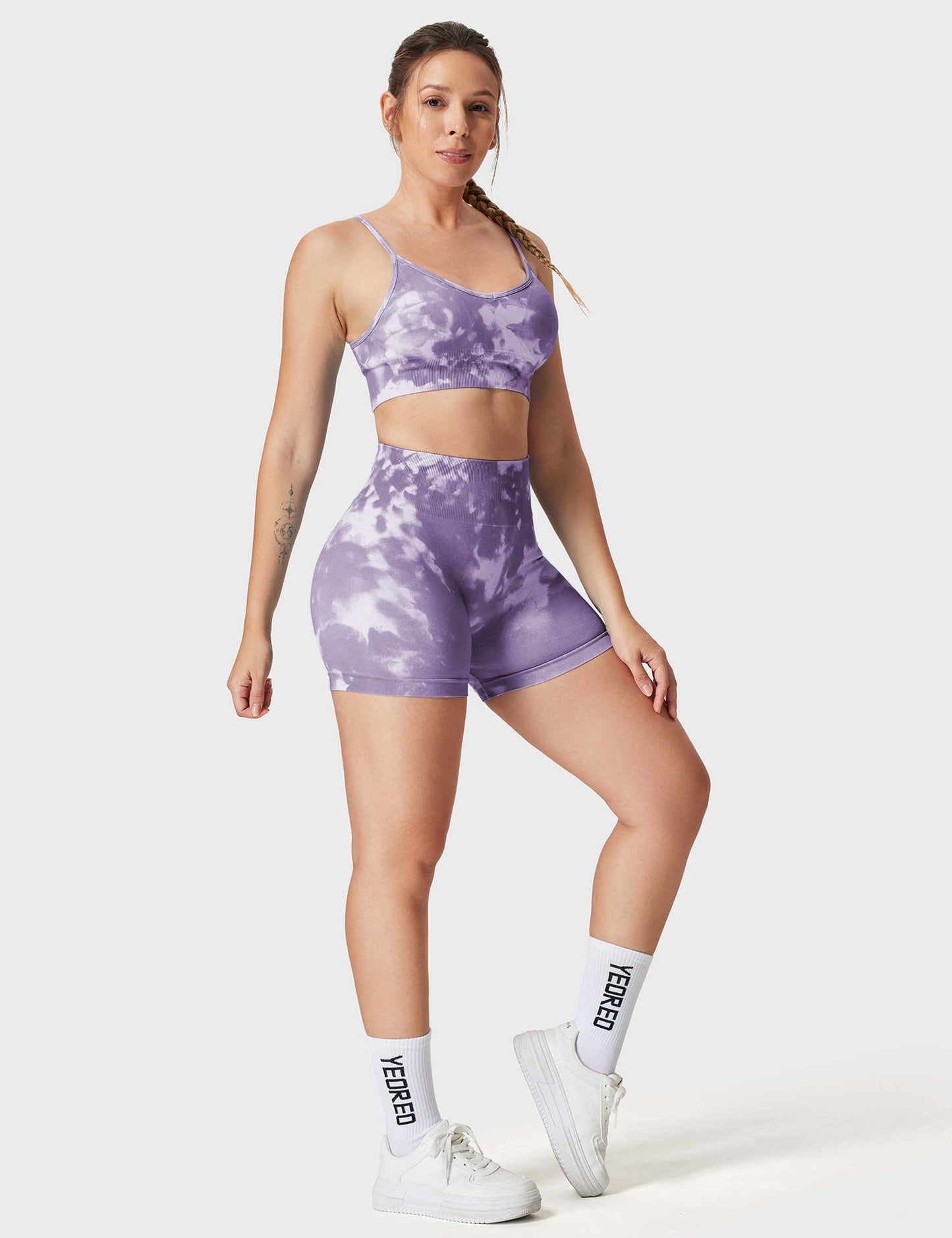 Yeoreo Seamless Print Jada Leggings/ Shorts/ Bras