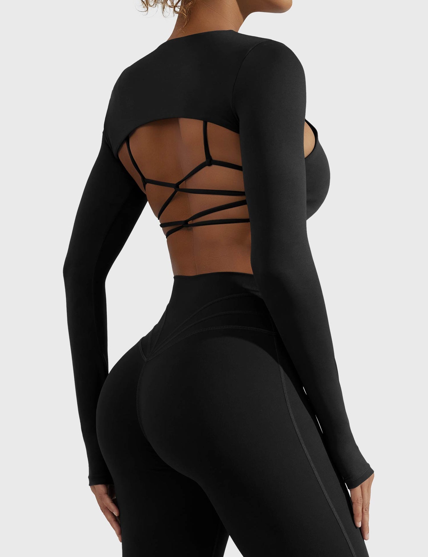 Yeoreo Crissy Long Sleeve Bolero Shrug