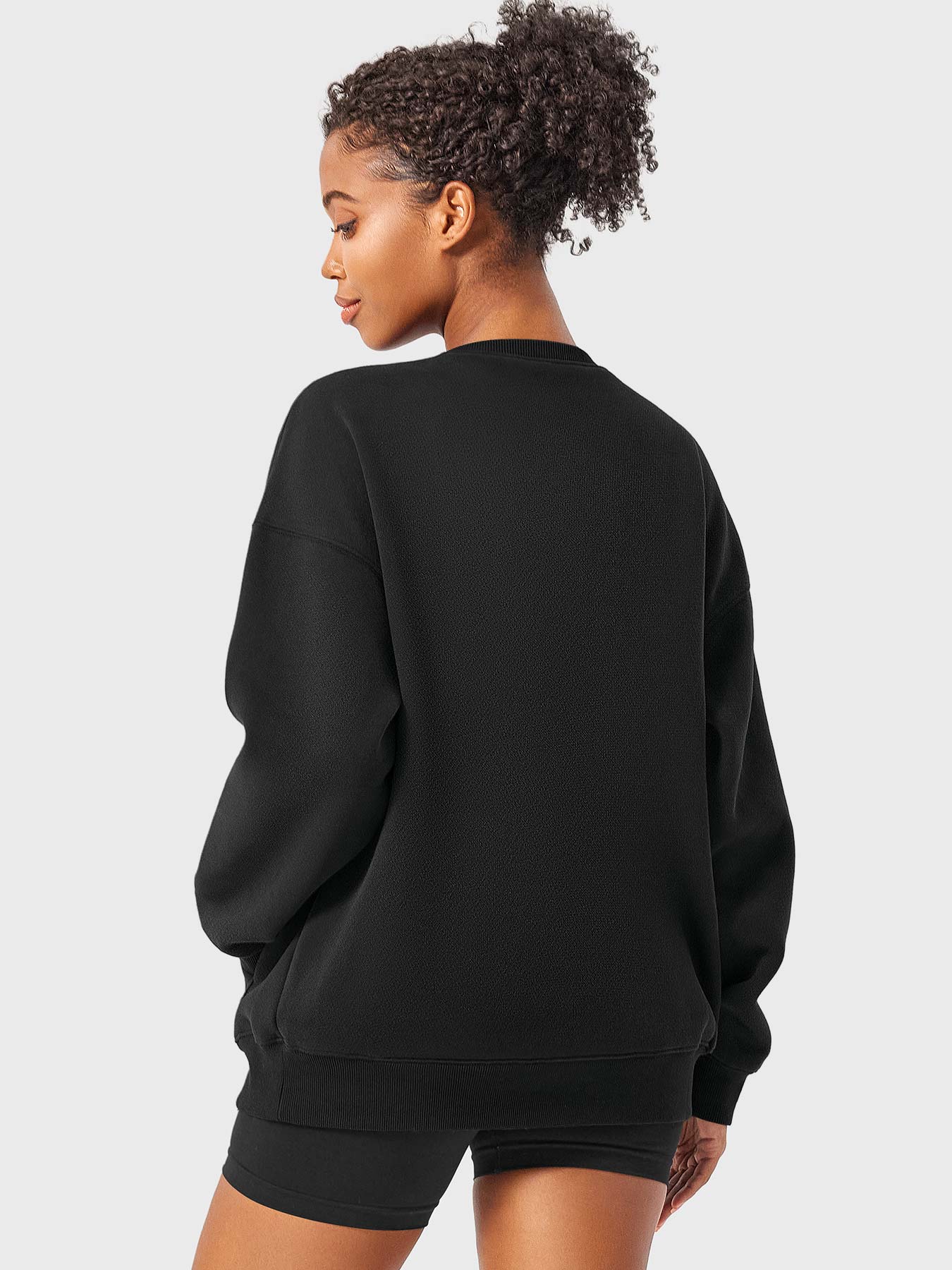 Yeoreo Jocely Oversized Fleece Sweatshirts