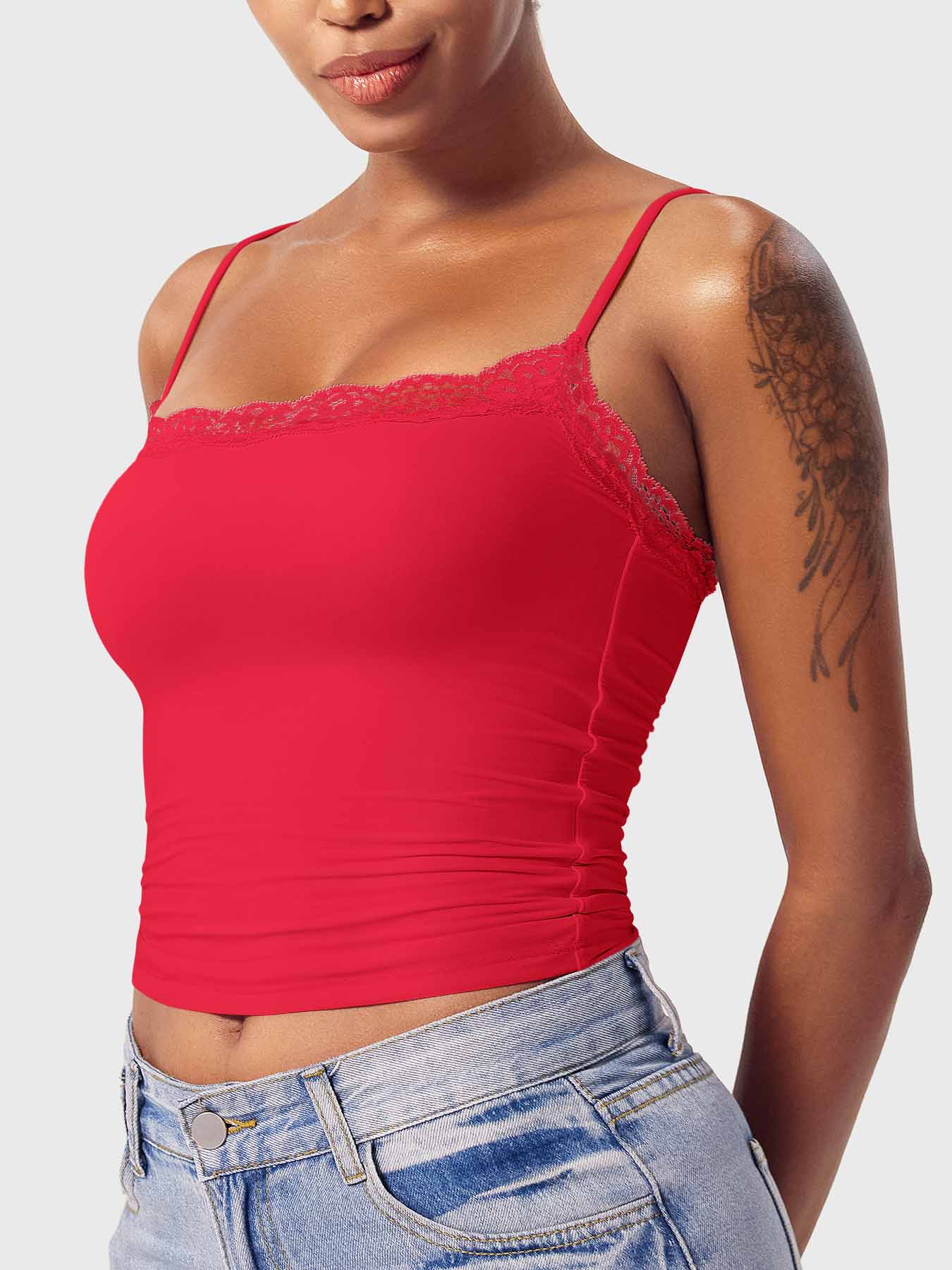 Yeoreo Annabely Square Neck Lace Tank