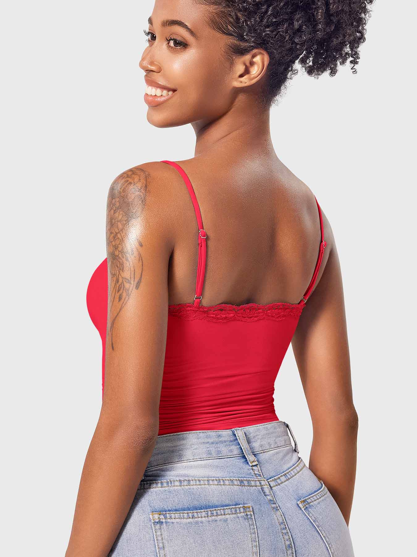 Yeoreo Annabely Square Neck Lace Tank