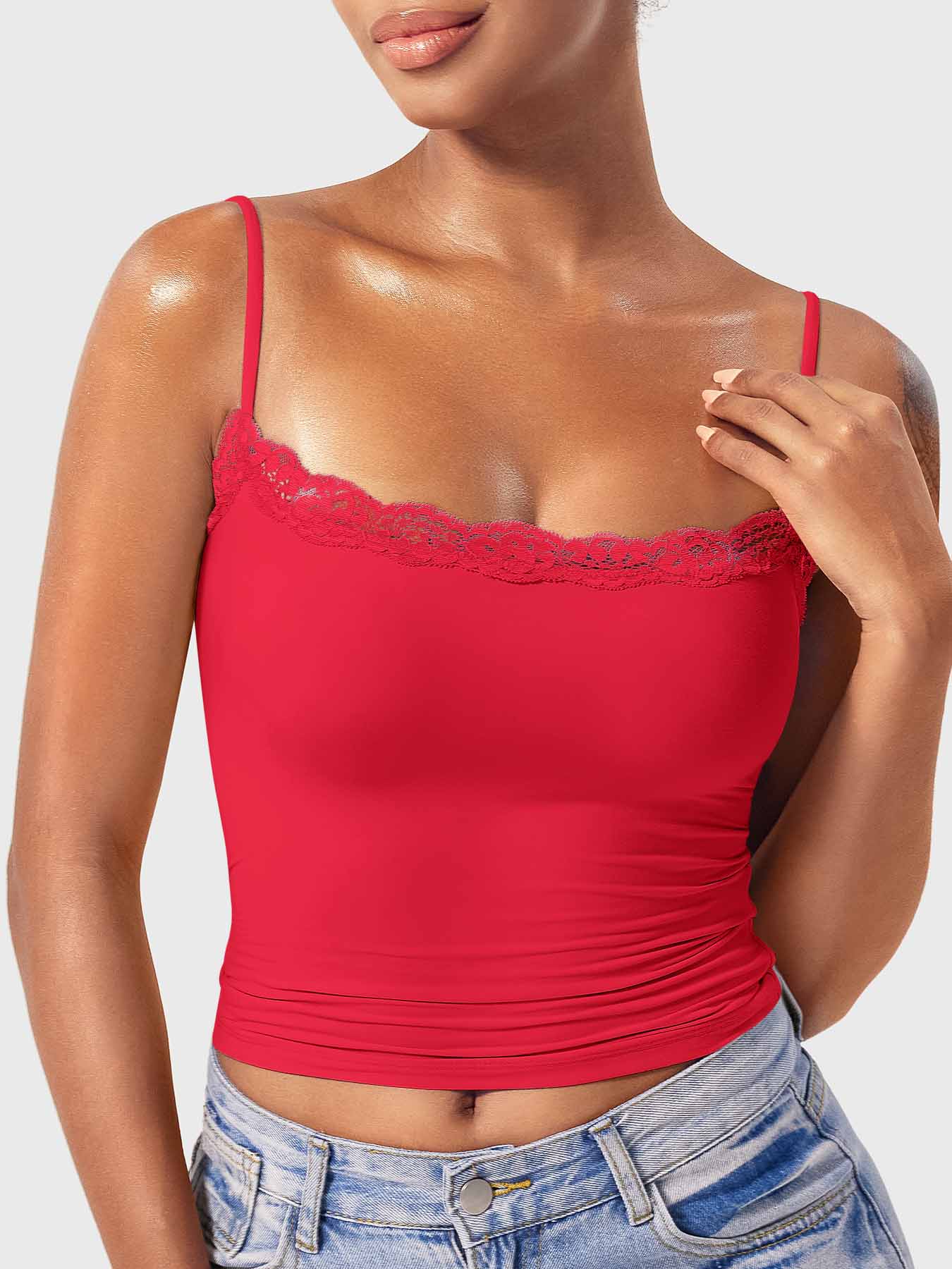 Yeoreo Annabely Square Neck Lace Tank