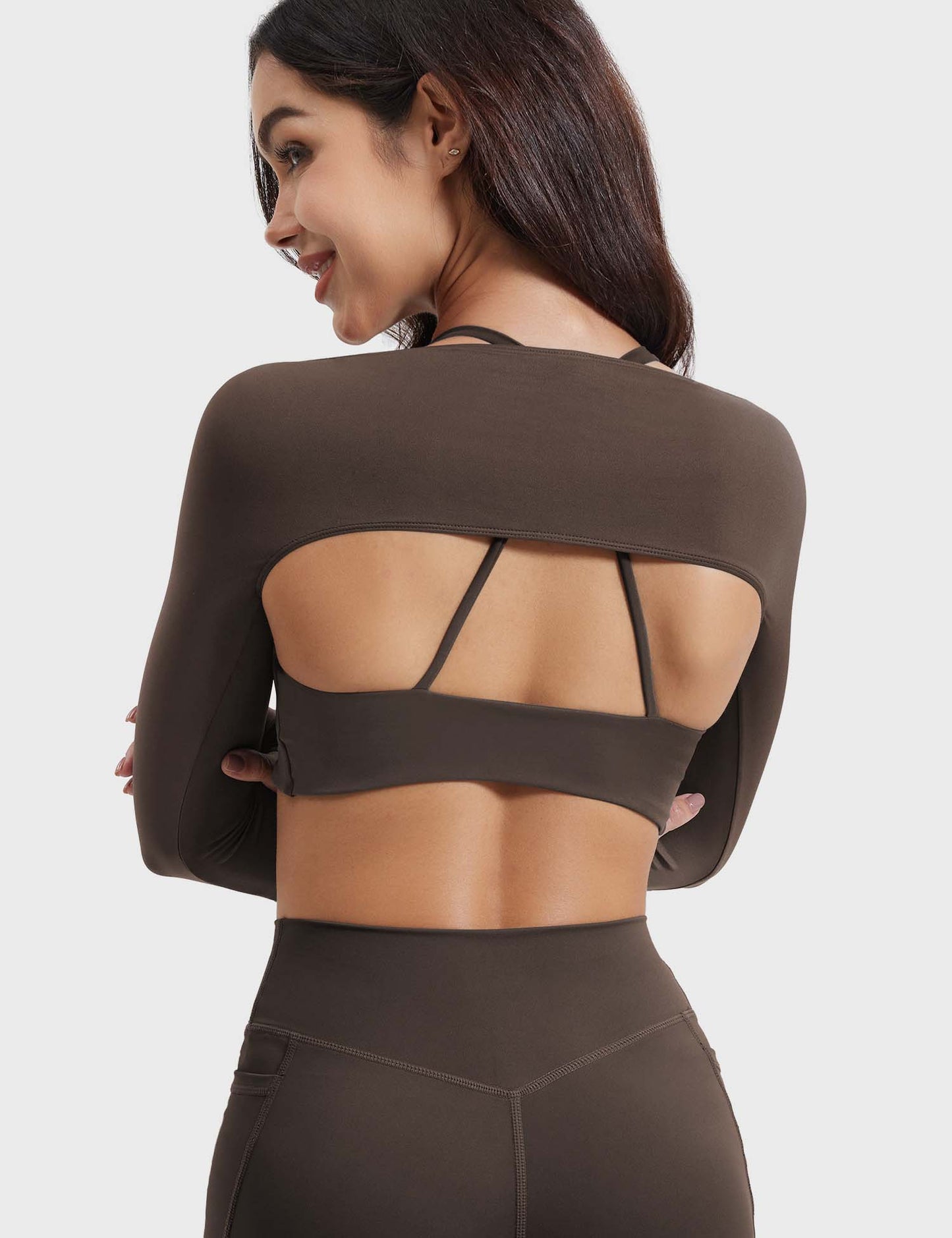 Yeoreo Kozie Long Sleeve Bolero Shrug