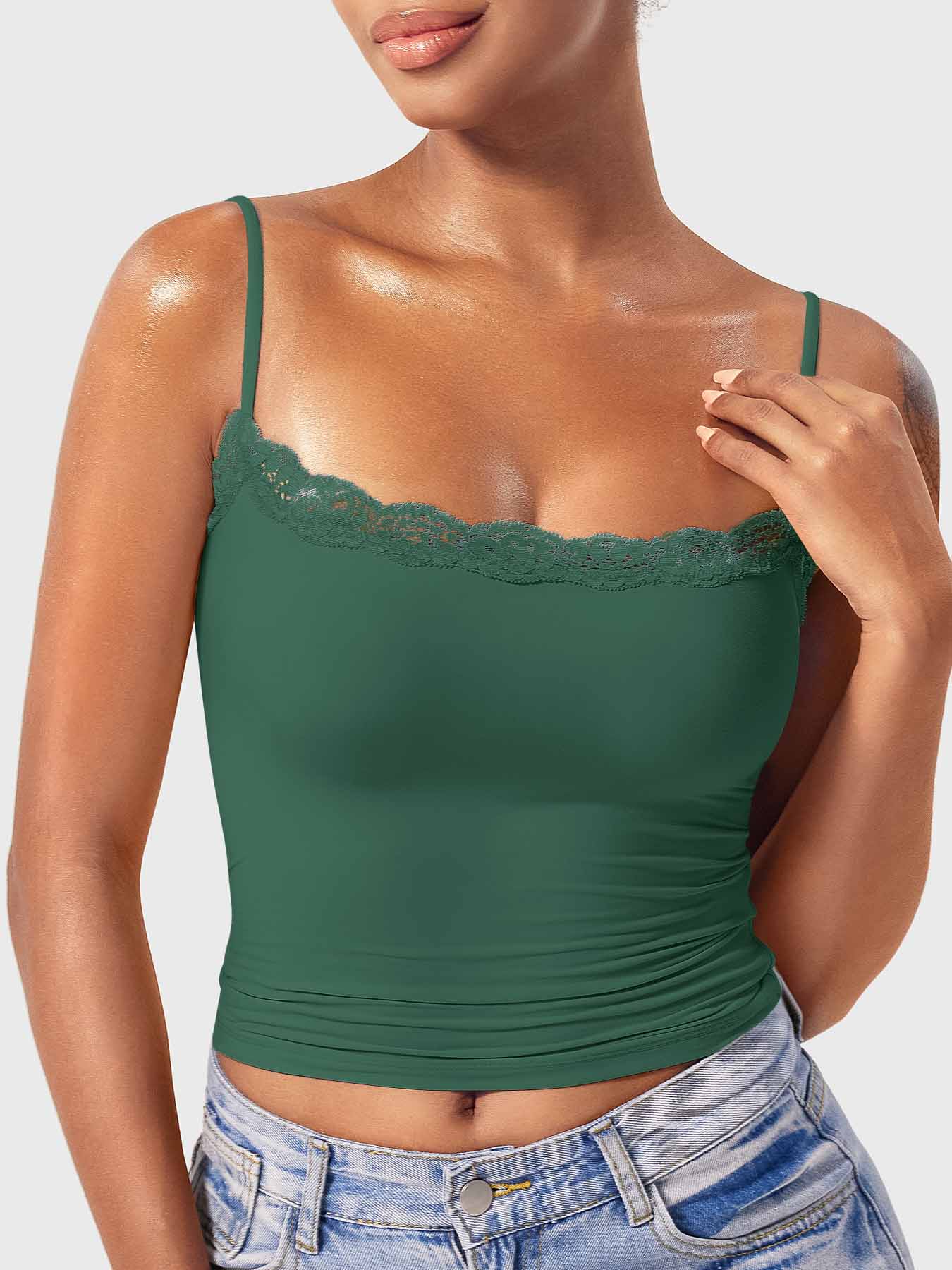 Yeoreo Annabely Square Neck Lace Tank