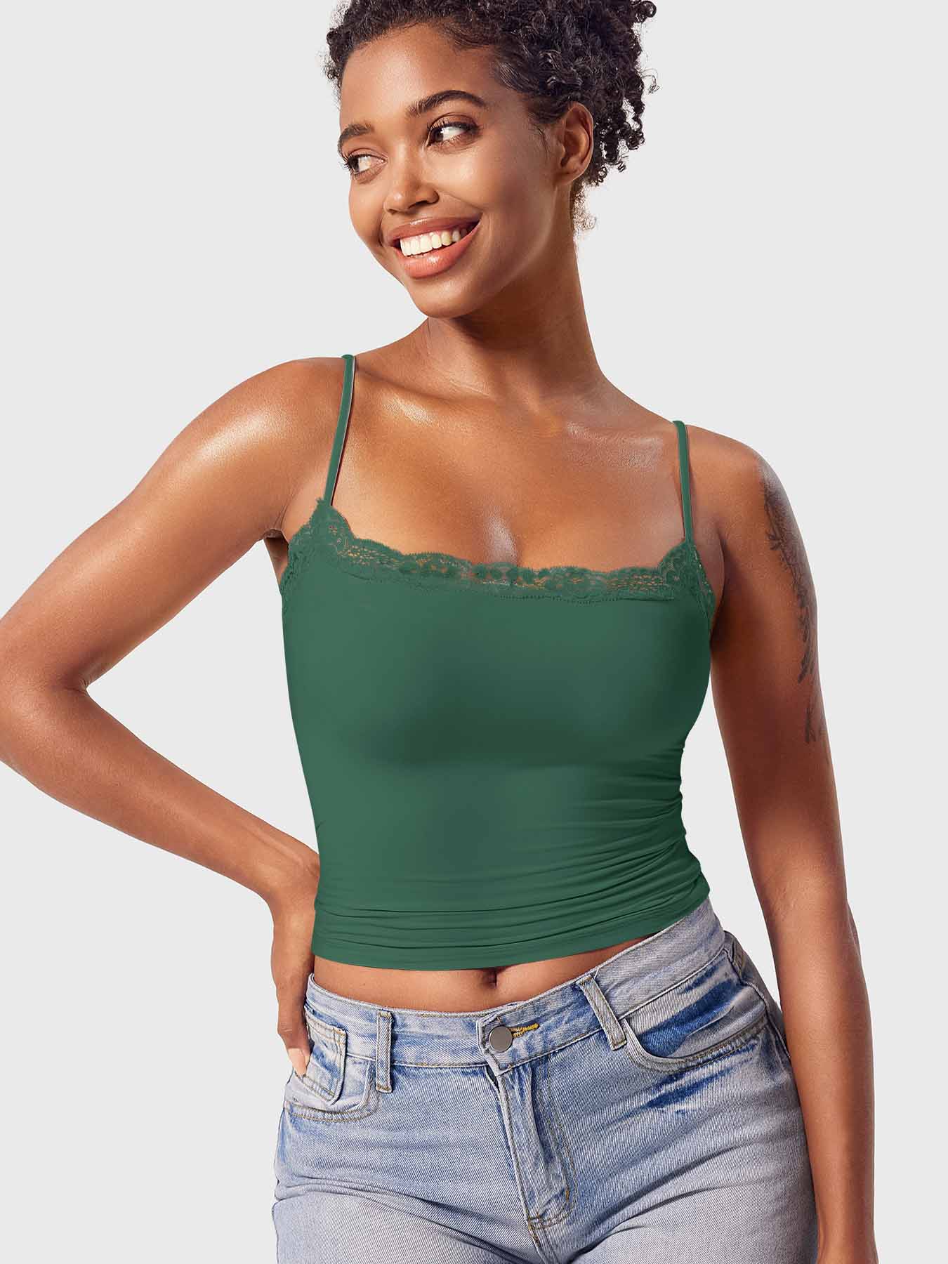 Yeoreo Annabely Square Neck Lace Tank