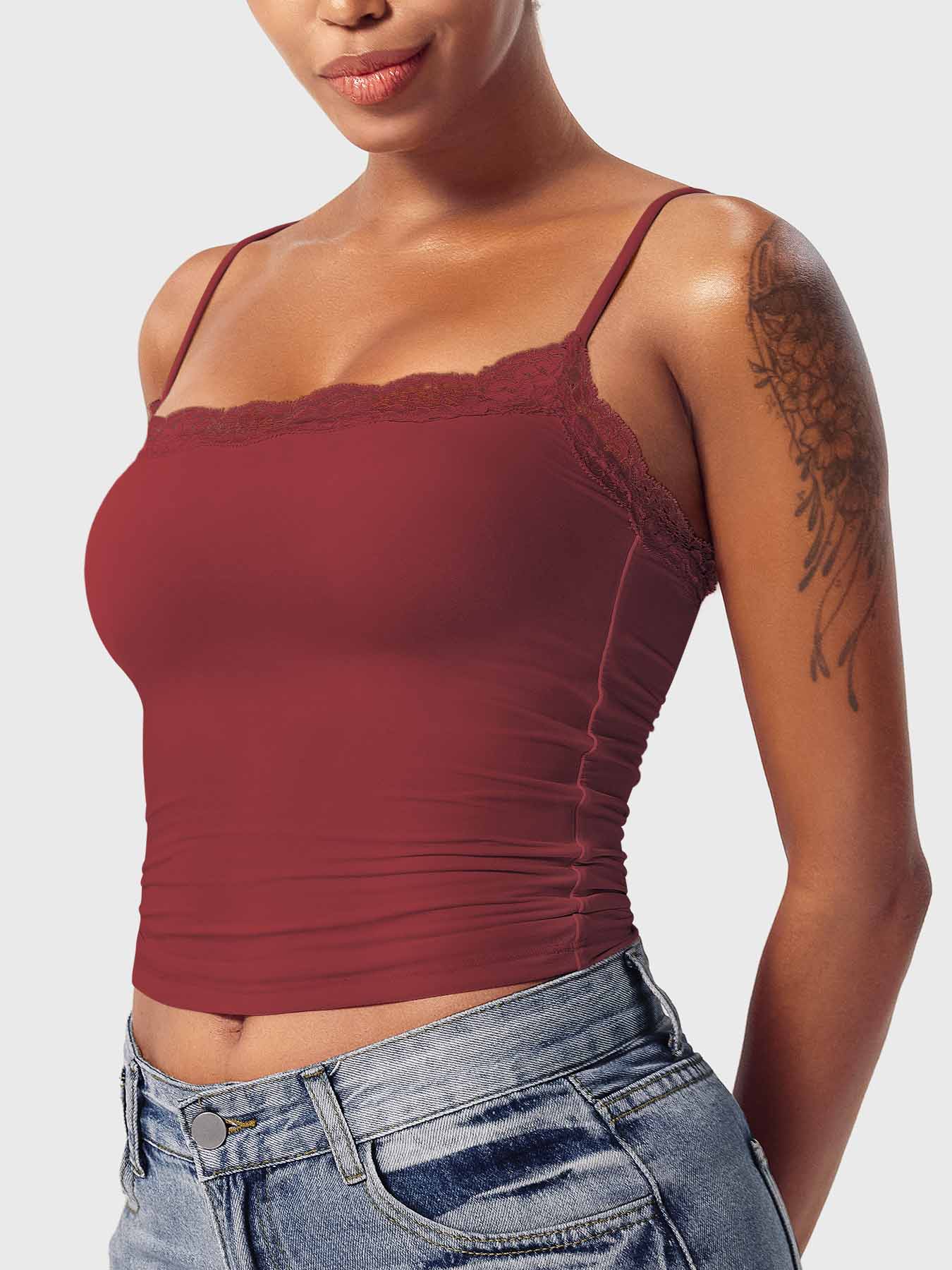 Yeoreo Annabely Square Neck Lace Tank