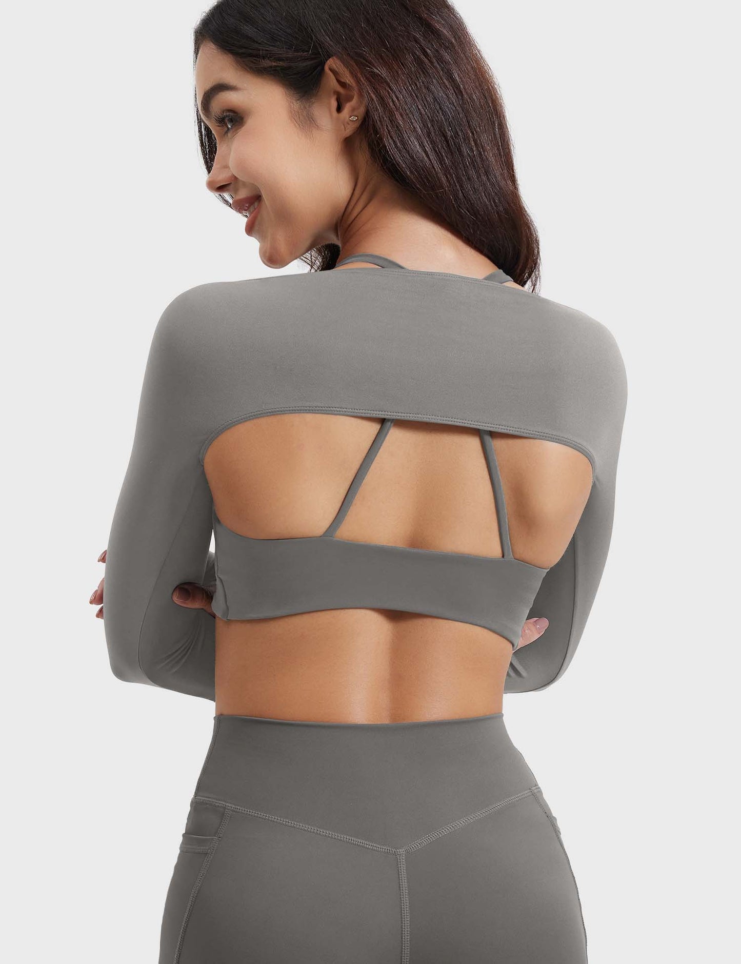 Yeoreo Kozie Long Sleeve Bolero Shrug