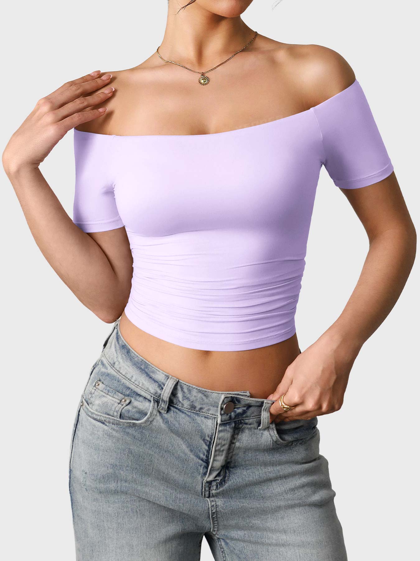 Yeoreo Luzlie Y2K One-Shoulder Top