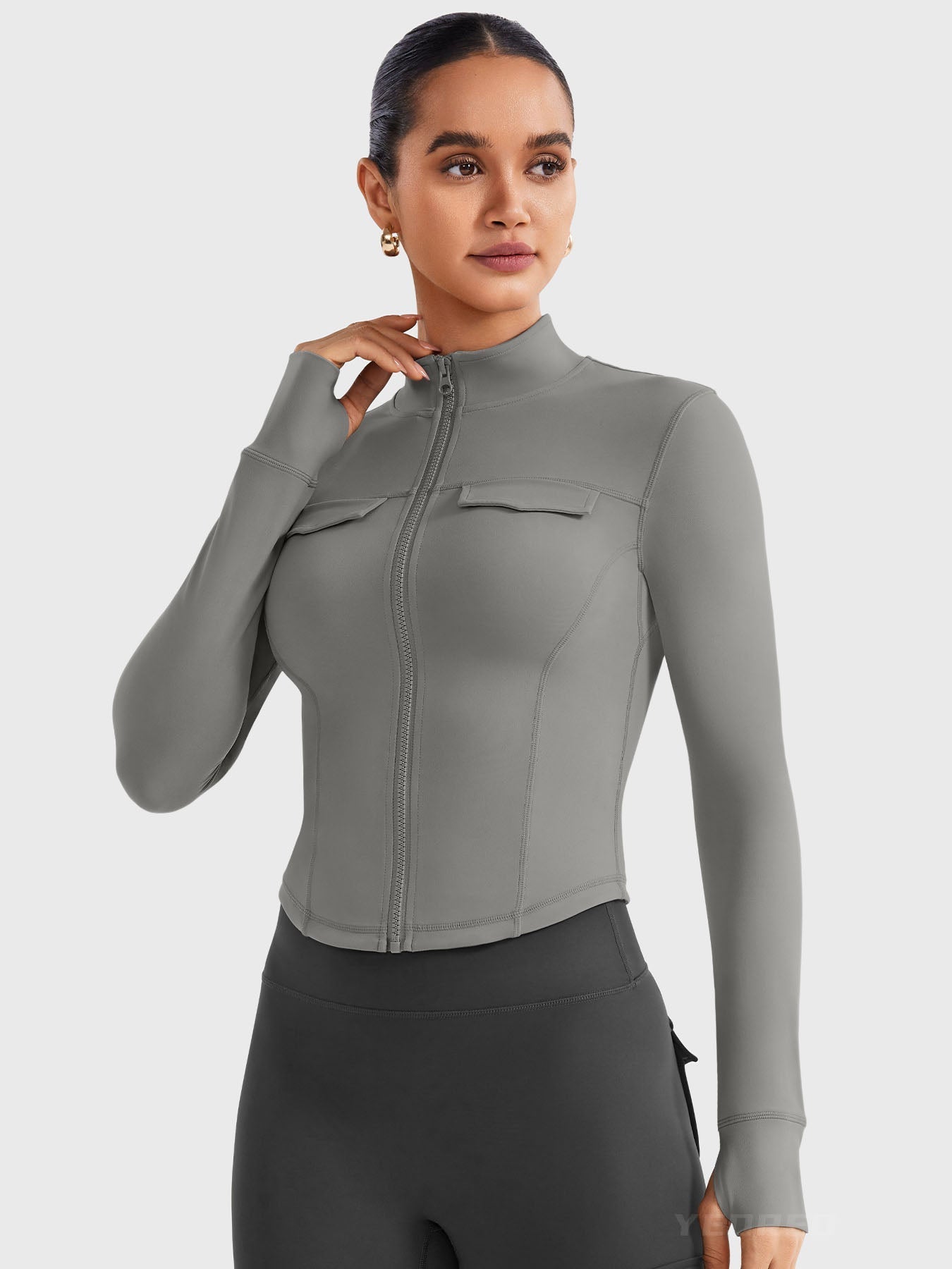 Yeoreo Arsene Cargo Crop Jacket