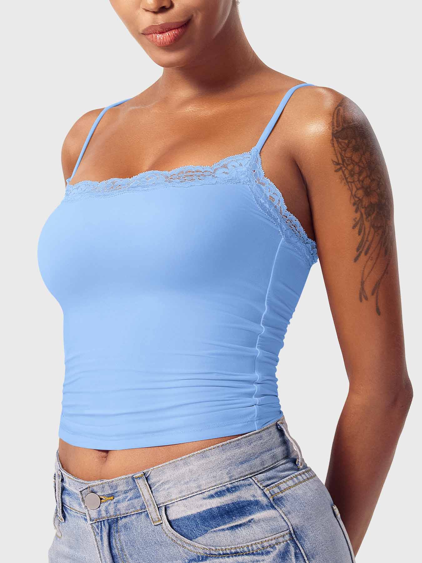 Yeoreo Annabely Square Neck Lace Tank