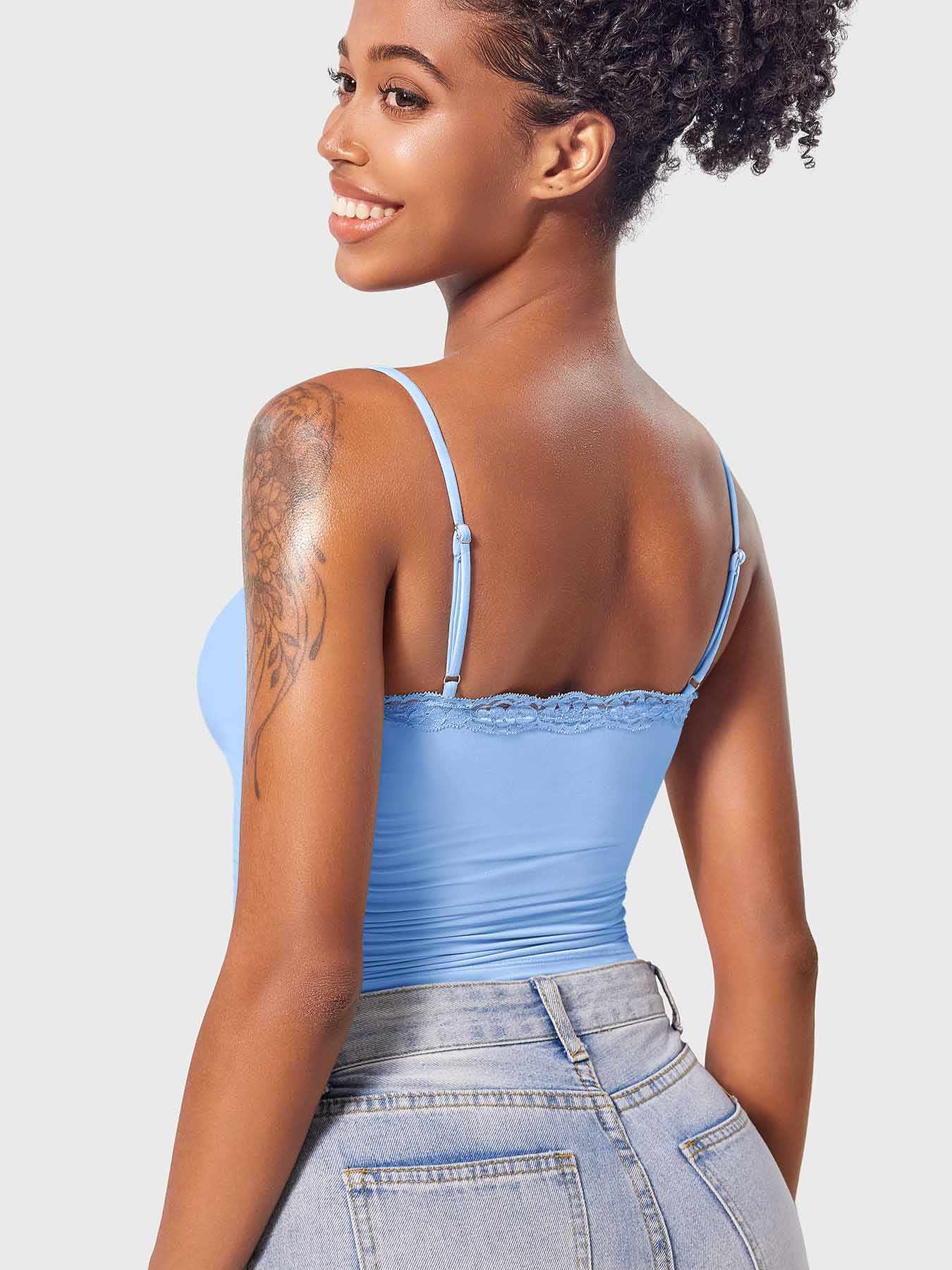 Yeoreo Annabely Square Neck Lace Tank