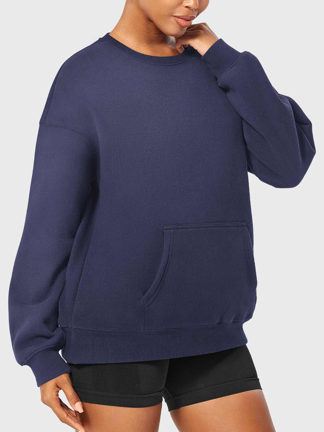 Yeoreo Jocely Oversized Fleece Sweatshirts