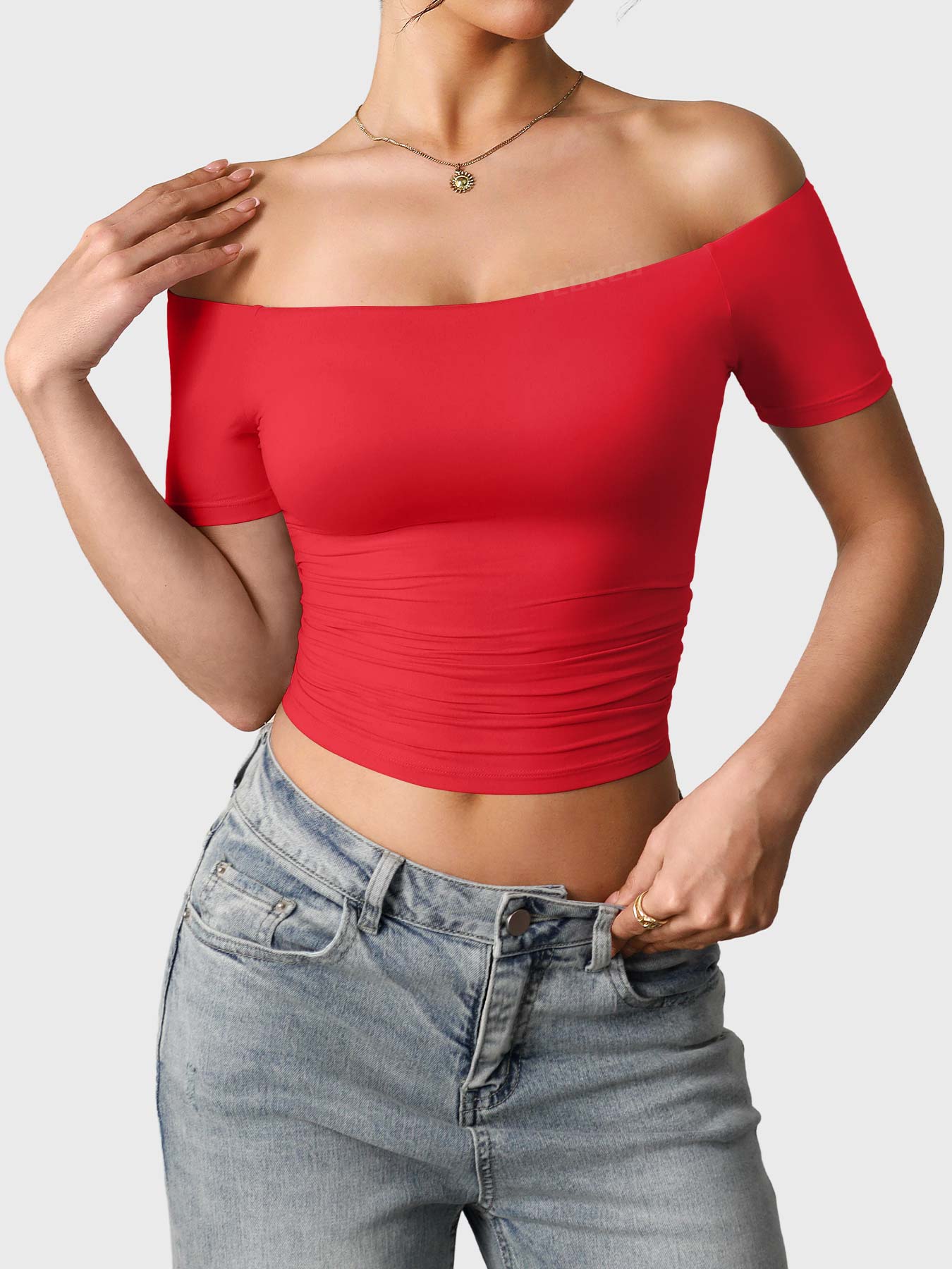 Yeoreo Luzlie Y2K One-Shoulder Top