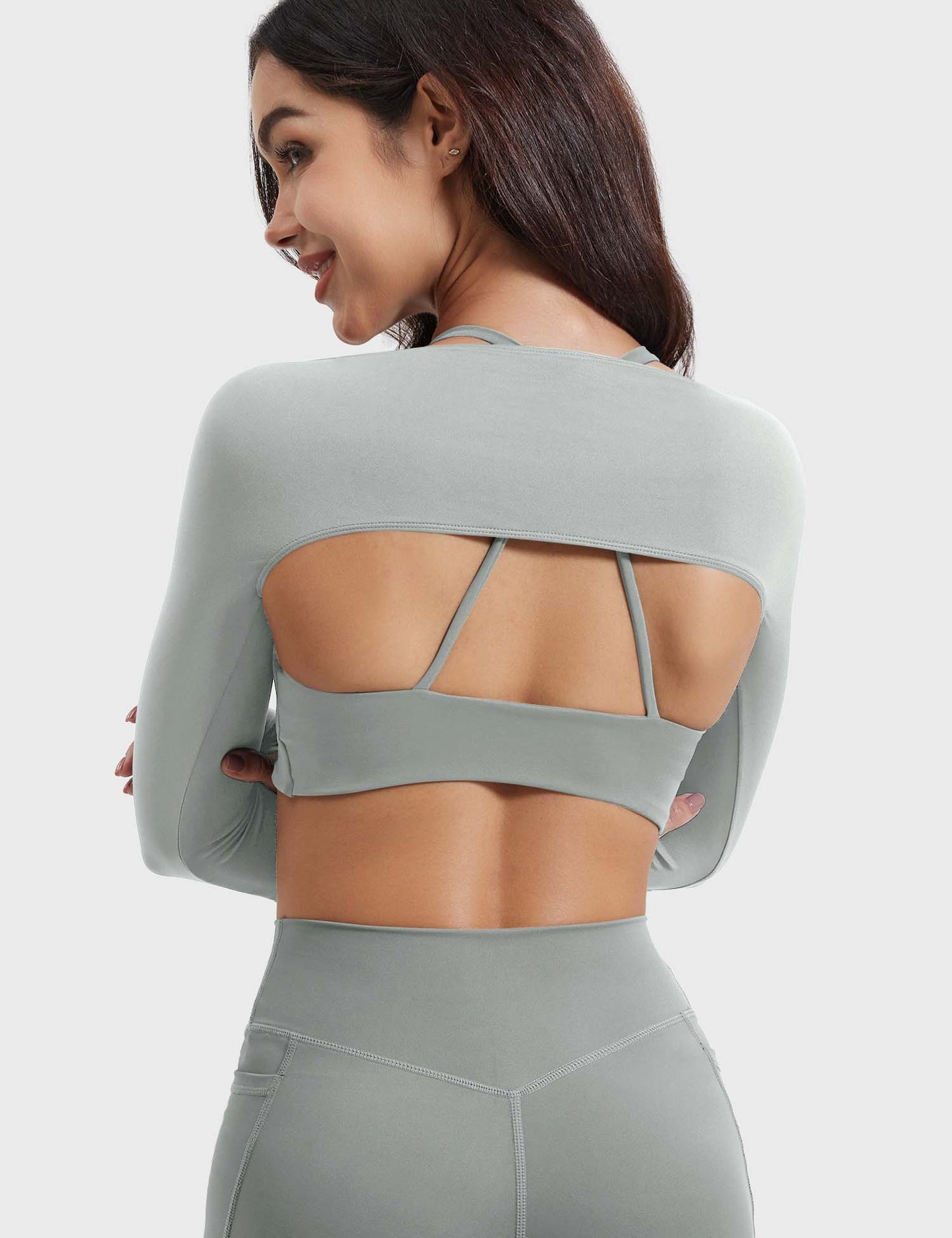 Yeoreo Kozie Long Sleeve Bolero Shrug
