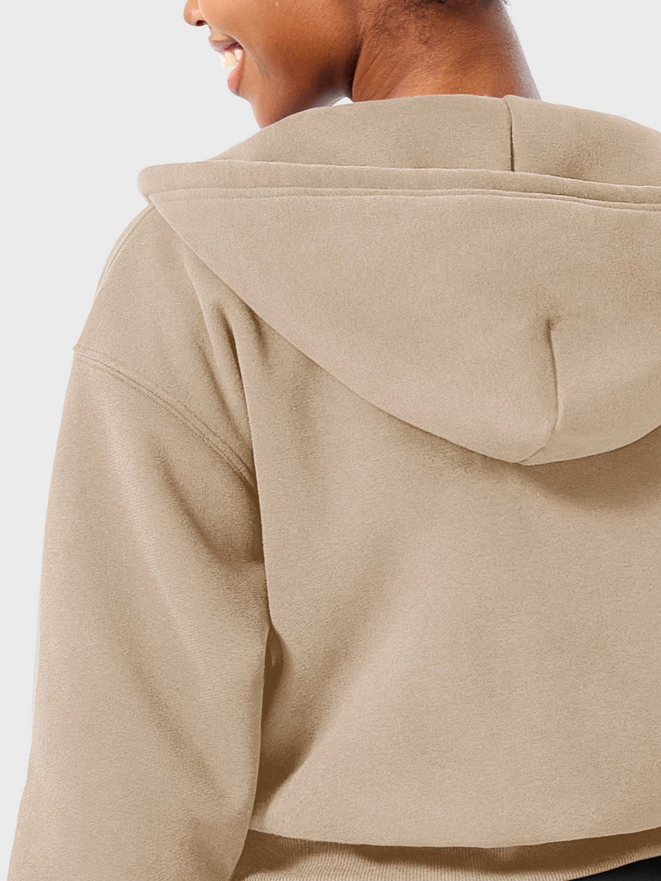 Yeoreo Katrine Zip Up Fleece Hoodies