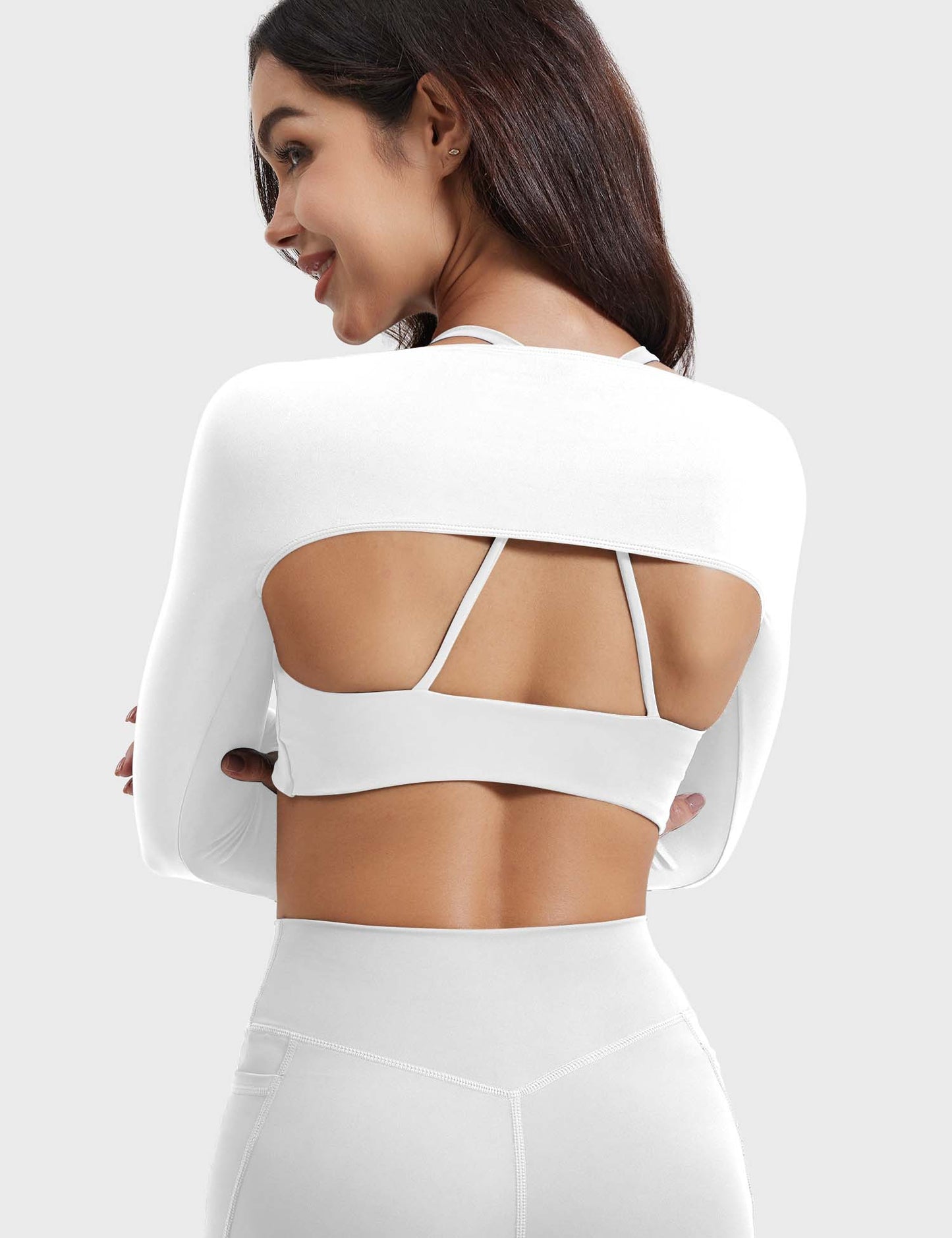 Yeoreo Kozie Long Sleeve Bolero Shrug