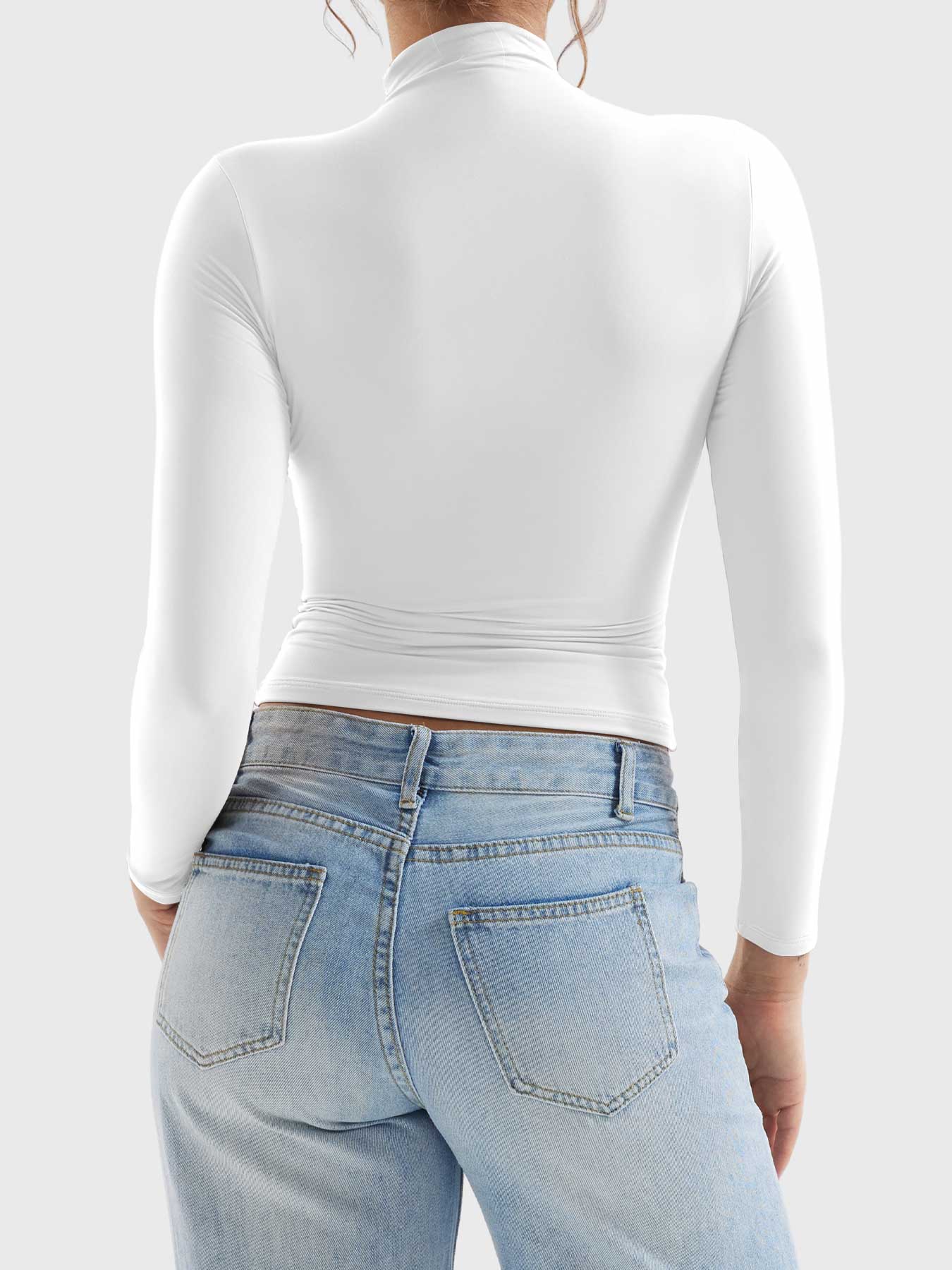 Yeoreo Sariah Turtleneck Long Sleeve Shirt